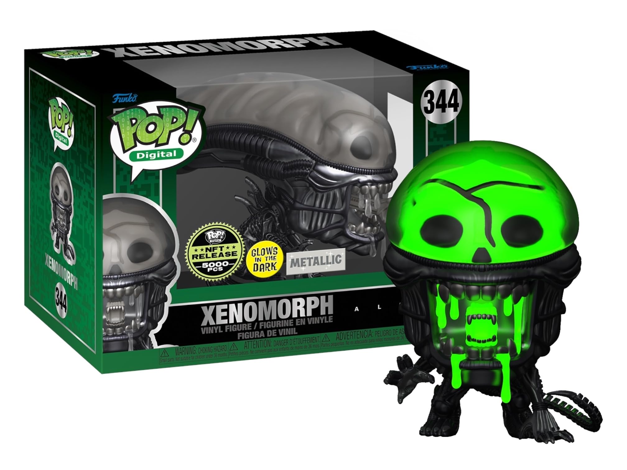 FUNKOPOP エイリアン Funko Pop! Vinyl Xenomorph Art Toy, 3.75 inch, Limited Edition