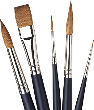 Winsor & Newton Professional Watercolour Sable Brush, Round #0