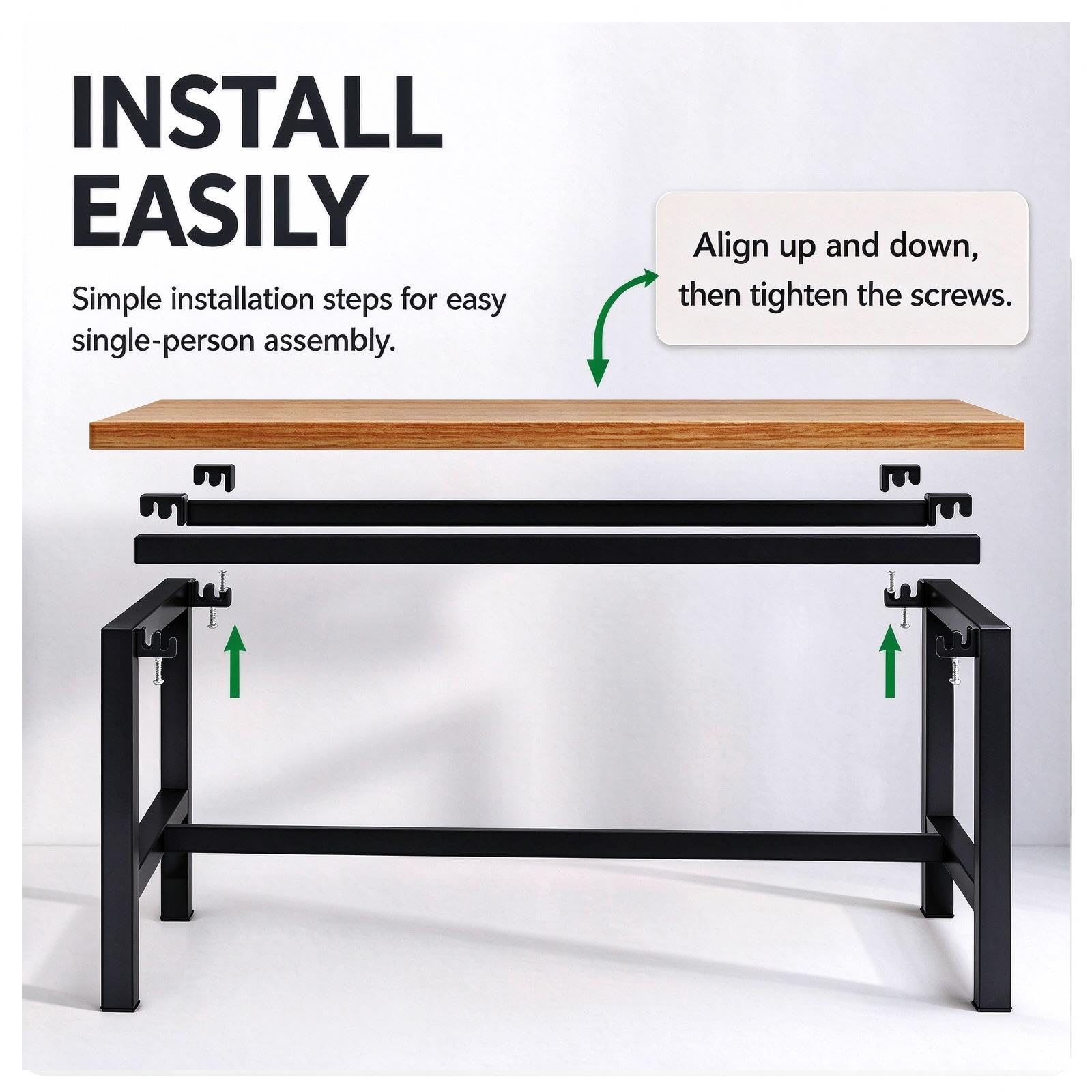 Mesa Alta Larga de Cocina Bar Rectangular Mesa Auxiliar Cocina Estrecha