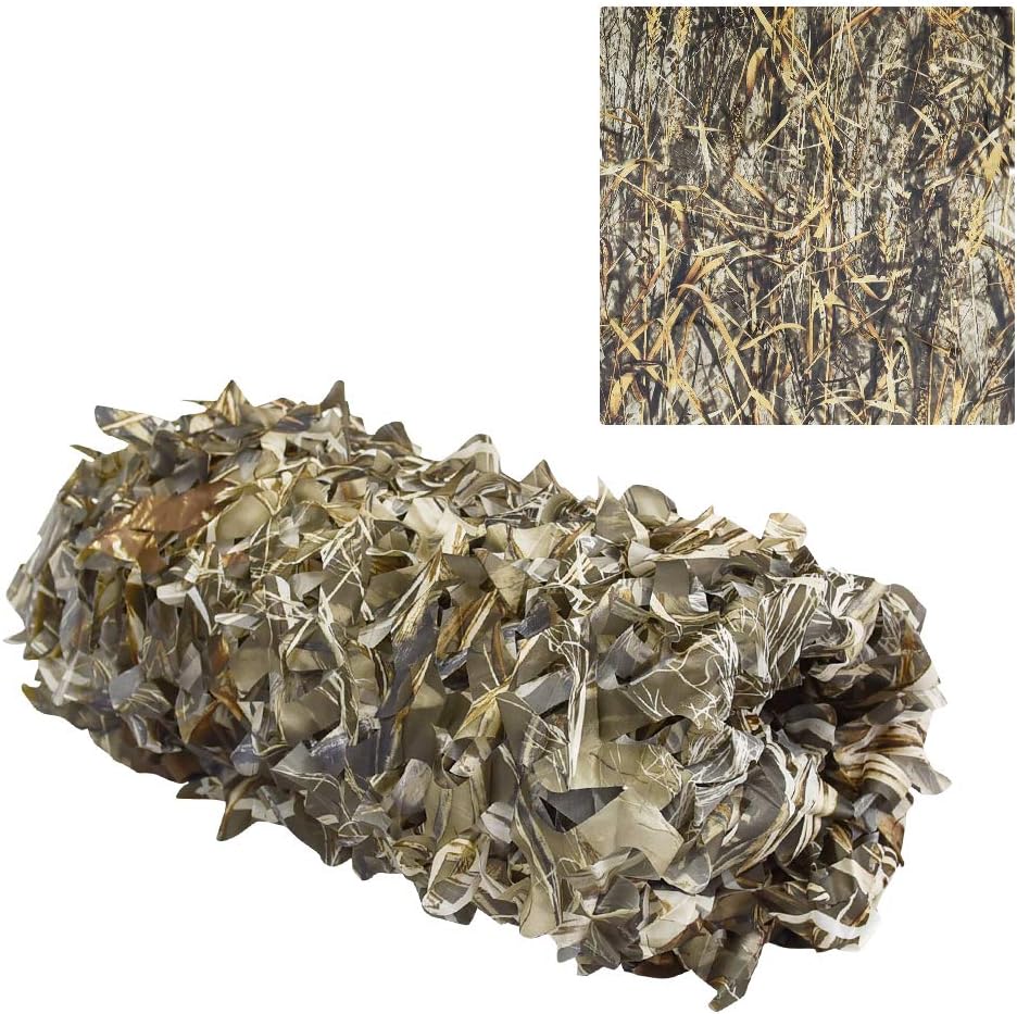 FLYEGO Military Camo Netting, Camouflage Tarp Mesh Net, Lightweight Waterproof for Sunshade,Canopy,Party Decoration,Hunting Blind and Car Vehicle Cover : Sports & Outdoors