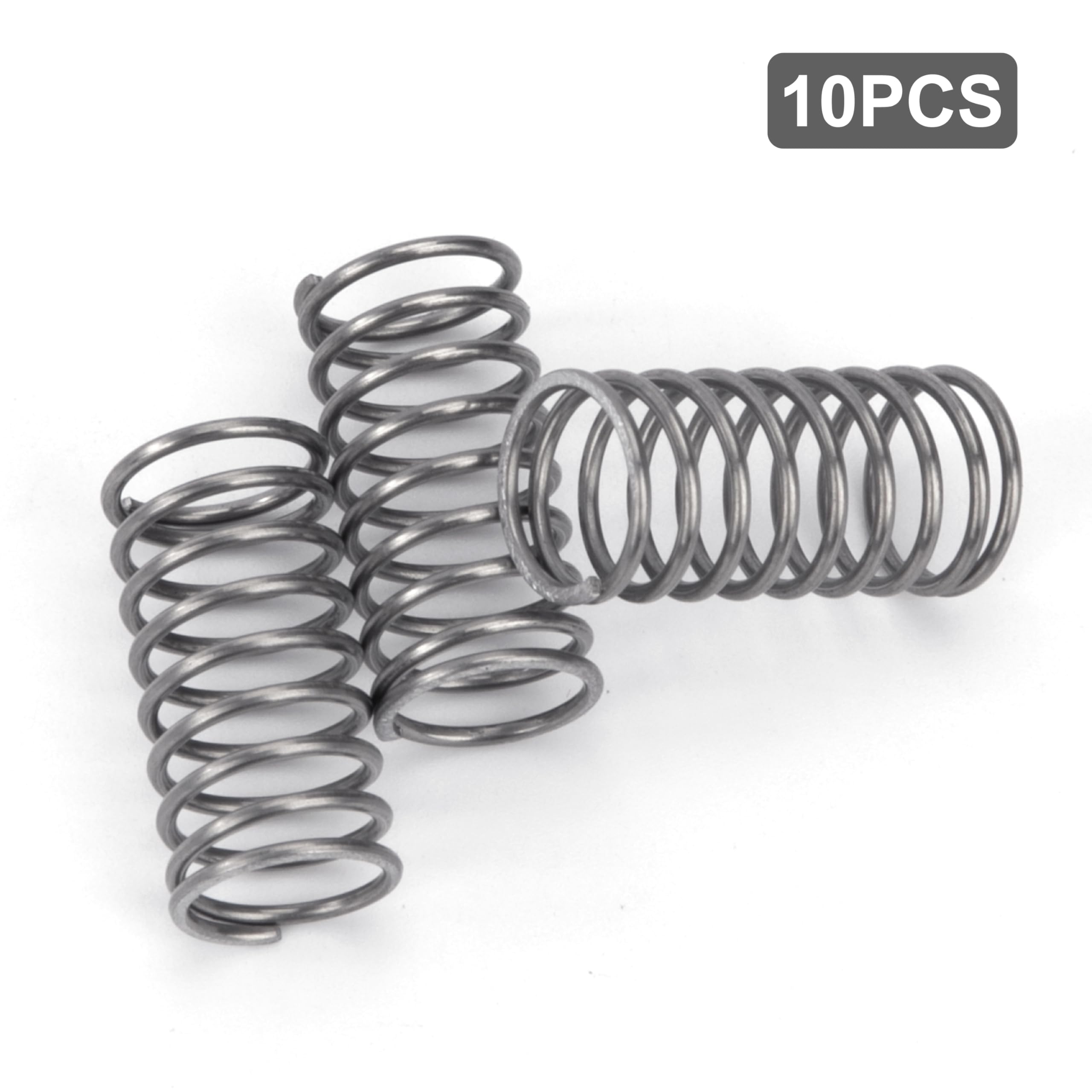 Pangocho Jinchao-Primavera 1. 0PCS 0. 5x9mm, Diametro del Filo Diametro 0,5 mm Diametro 9mm, 304 Molla di Compressione in Acciaio Inox, Lunghezza 10-50mm ( Size : Length 45mm