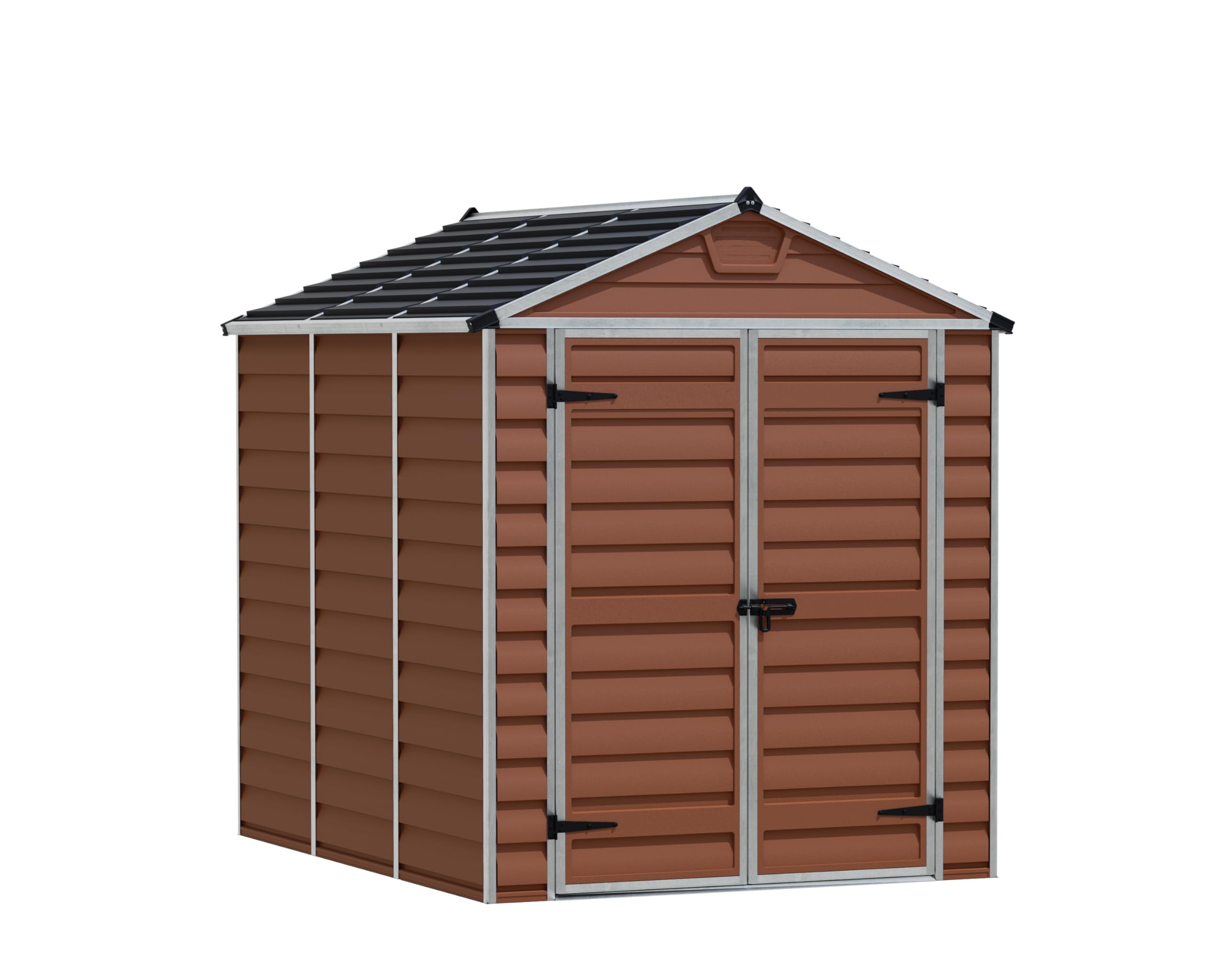 Canopia by Palram Abri de Jardin en Kit Skylight 4.2m², Cadre en Aluminium, Panneaux en Polycarbonate, Ambre