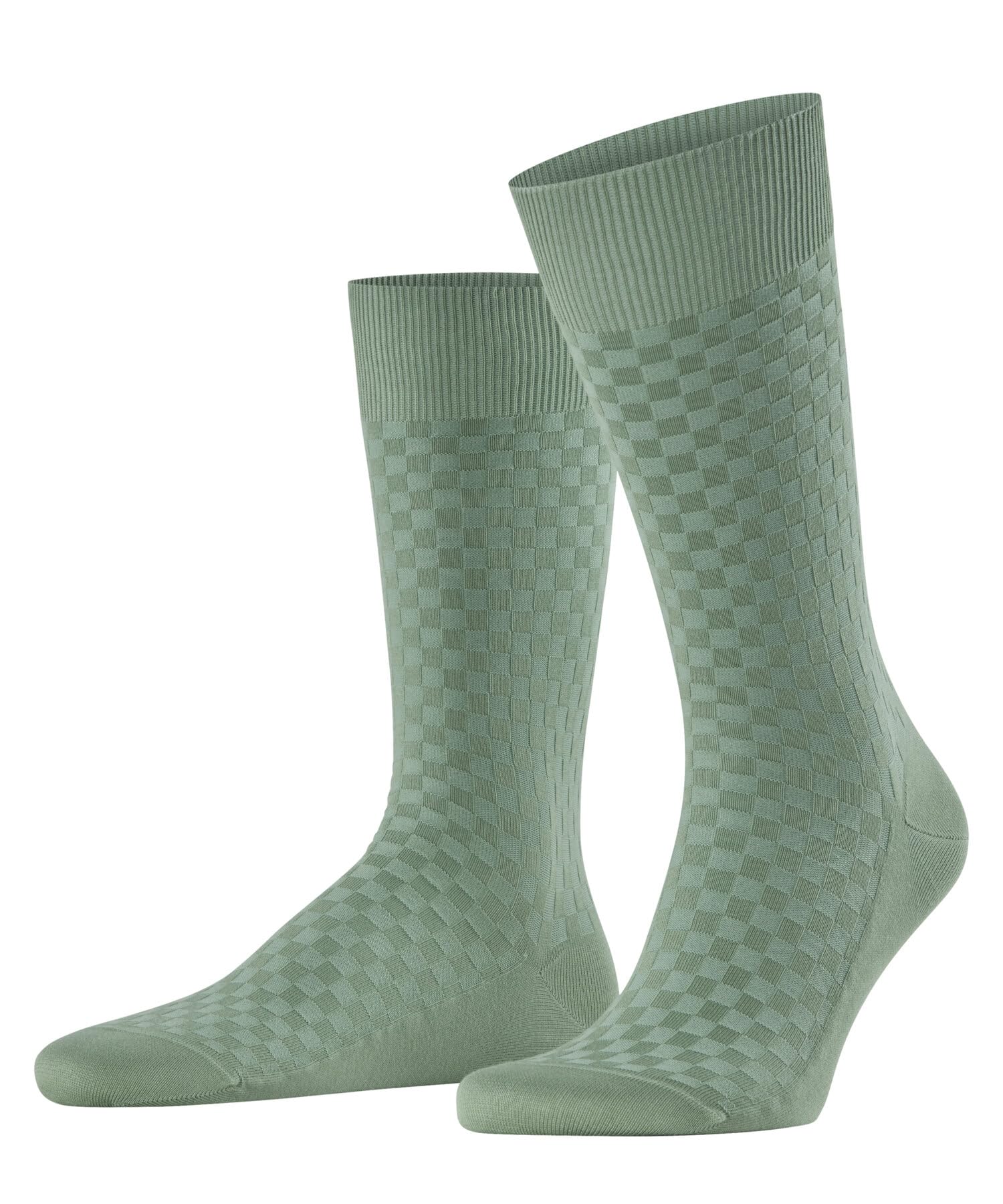 FALKE Men's Cool 24/7 Special Edition M So Cotton Plain Socks 1 pair, Green Sage 7538, 10-11