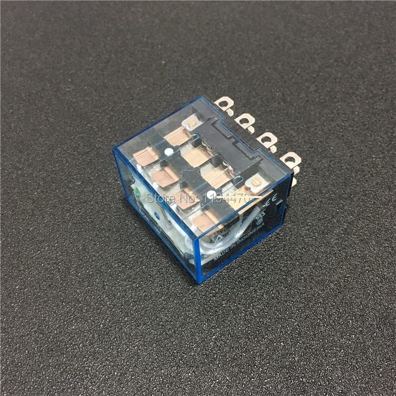 Relais de puissance 110V AC LY4NJ 4PDT avec socle prise PTF14A - 4