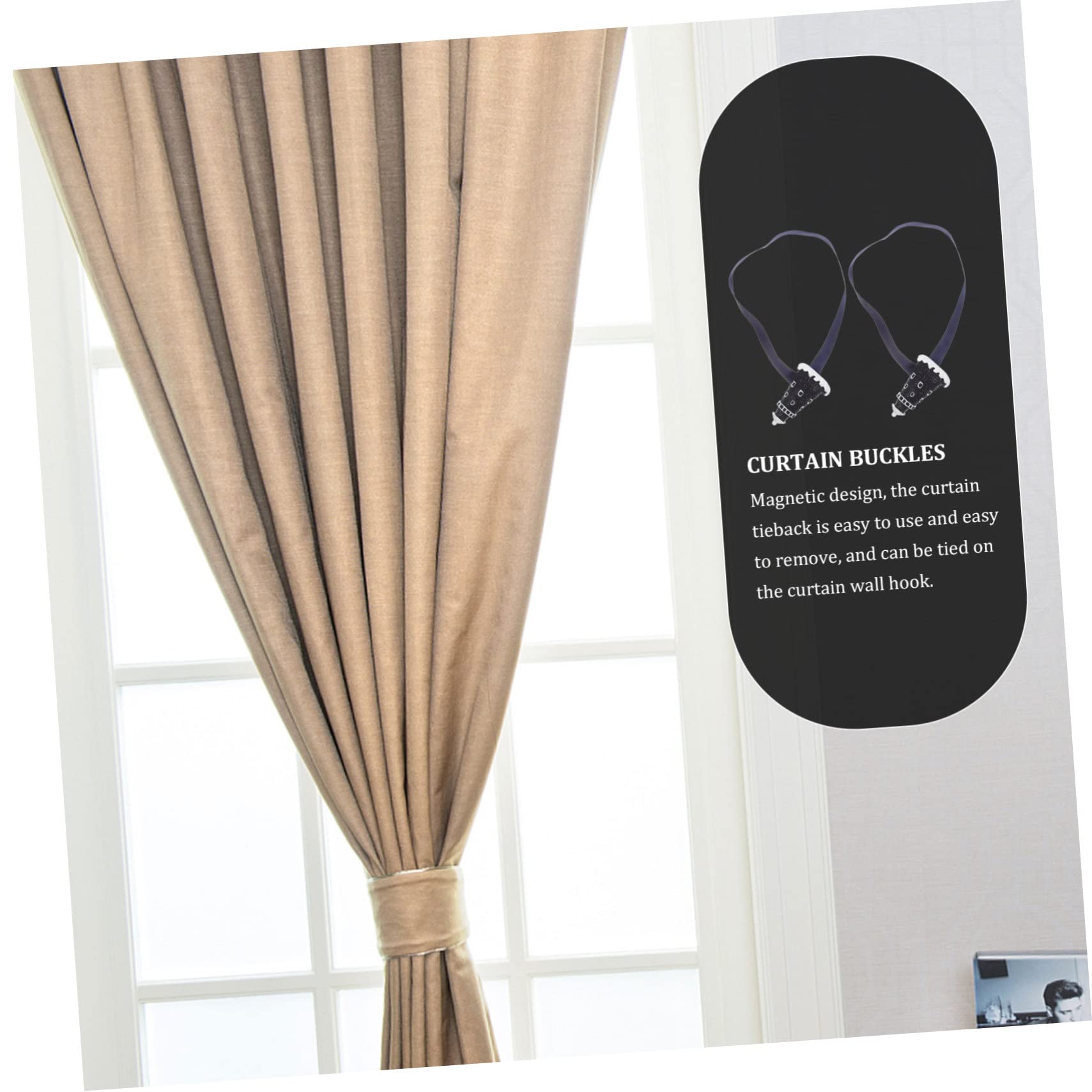 STOBAZA 8pezzi Fermatende Magnetici Tema Oceanico Decorazioni Uniche per Tende da Interni Ed Esterni per Compleanni e Occasioni Speciali