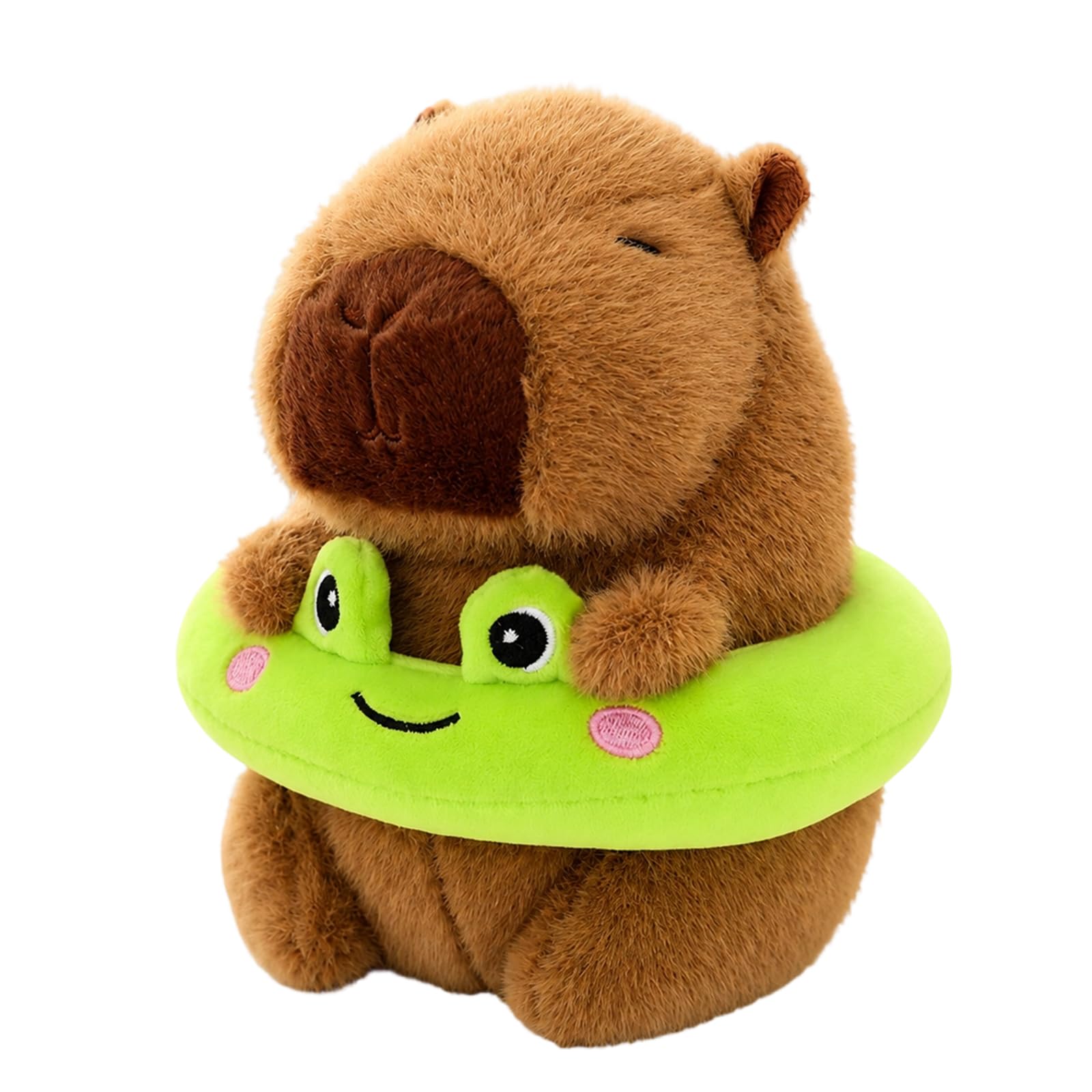 GxouQcn Capybara Stuffed, Soft Stuffed Capybara Animal, Cuddly Companion for Home Decor, Approximately 25 cm in Size