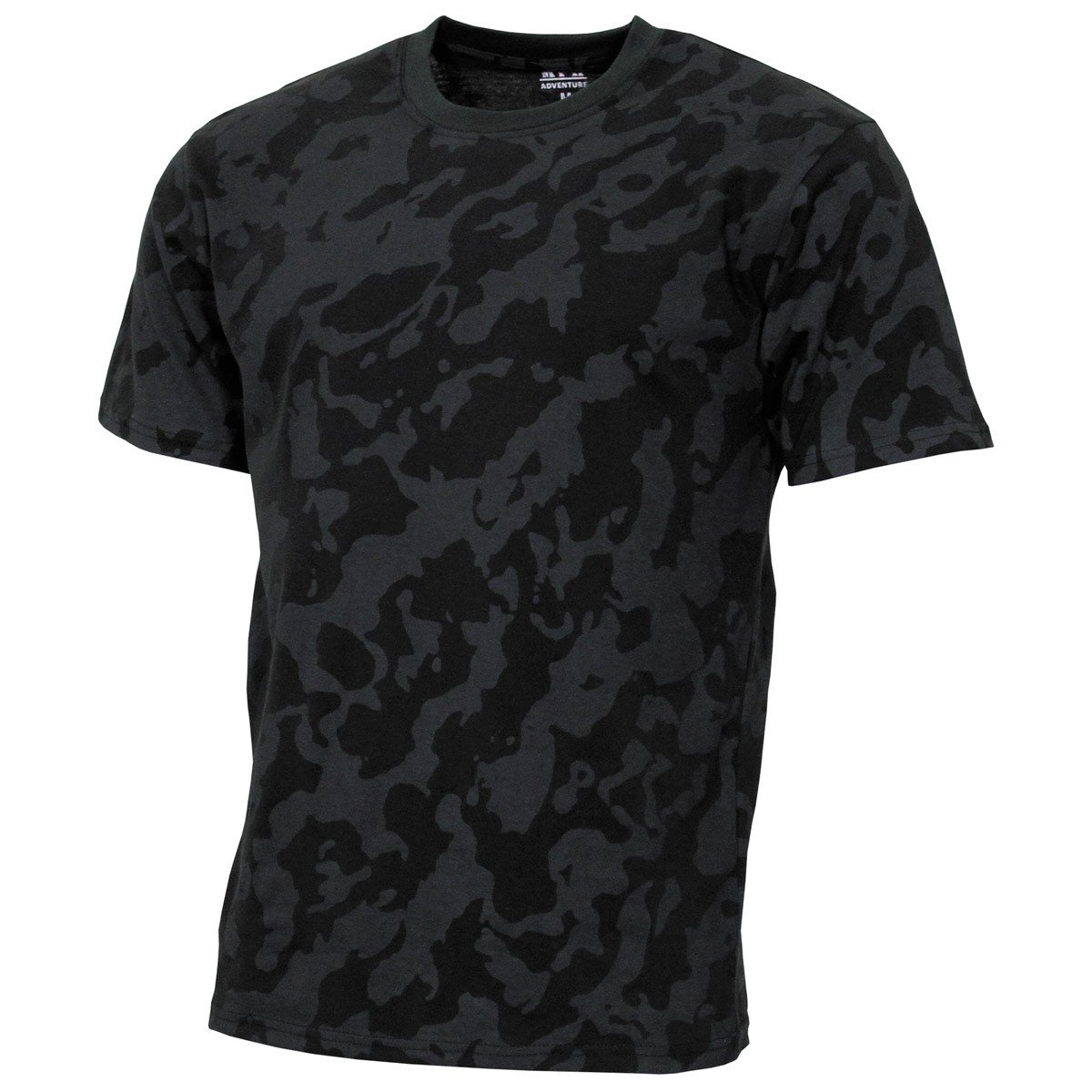 MFH Men's US Streetstyle T-Shirt Night Camo Size L