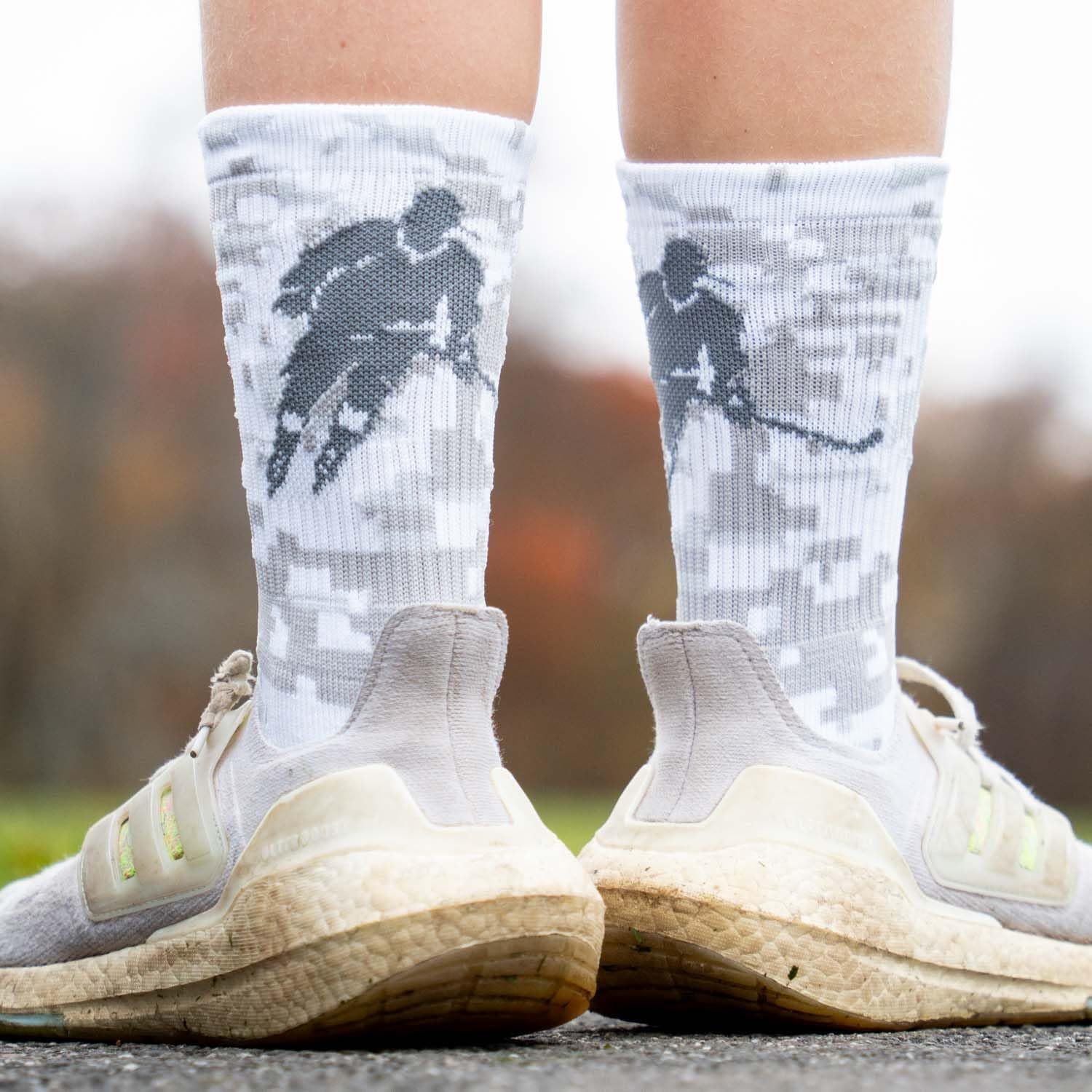 ChalkTalkSPORTS Hockey Performance Crew Socks - Multiple Designs & Colors - Youth & Adult - Hockey Mid-Calf Socks - Image 6