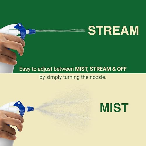 Miniatura 5 de Reemplazo de boquilla de botella de pulverización, solo tapas de botellas, disparadores de boquilla rociadora para soluciones de limpieza pesadas,