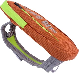 ADOCARN Pacote Bolsa De Braço Tecido Laranja Pacote De Hidratação Pacote De Mão Pacote De Garrafa De Água Mão Segurando Bolsa De Celular Noite Corrida Pacote De Aperto De Mão Bolsa De