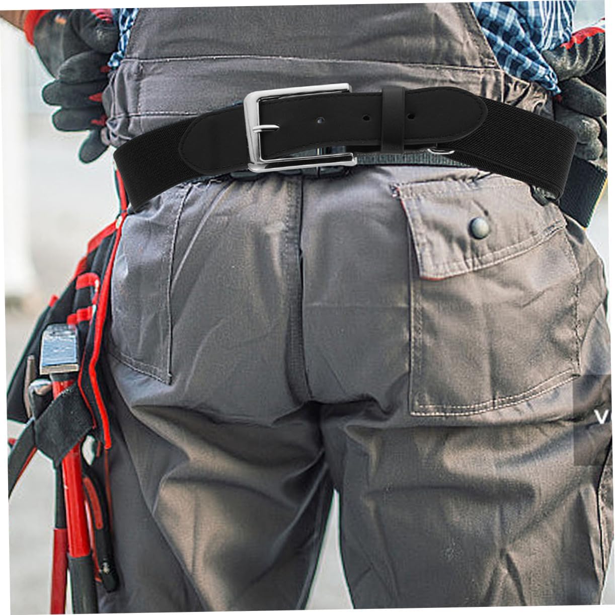 WOONEKY 2pcs Baseball Belt for Men and Women Elastic Sports Waist Belt for Outdoor Activities and Baseball Comfortable Fit Versatile Design