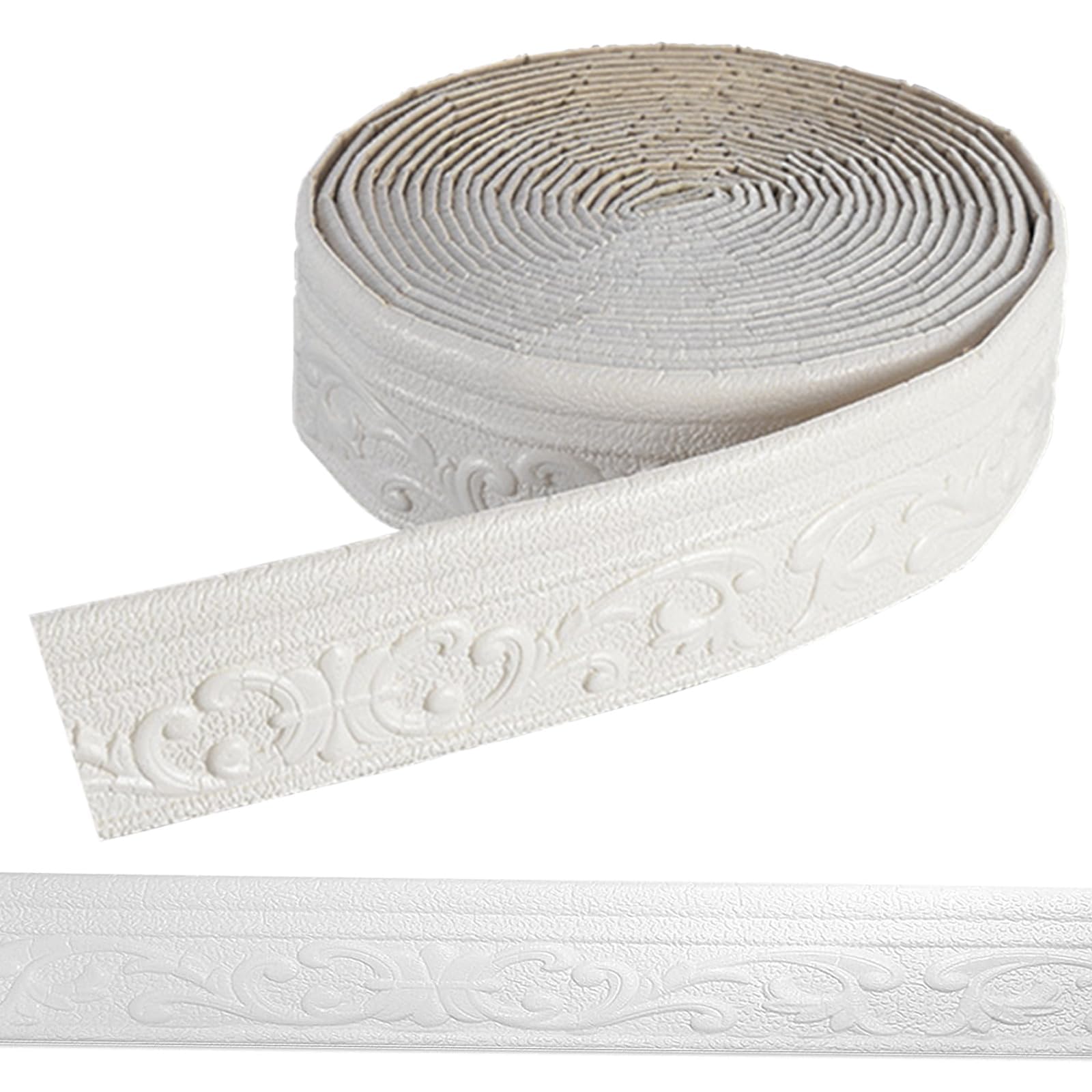 Moulding Trim Self Adhesive, Wallpaper Border, 3D Embossed 10m