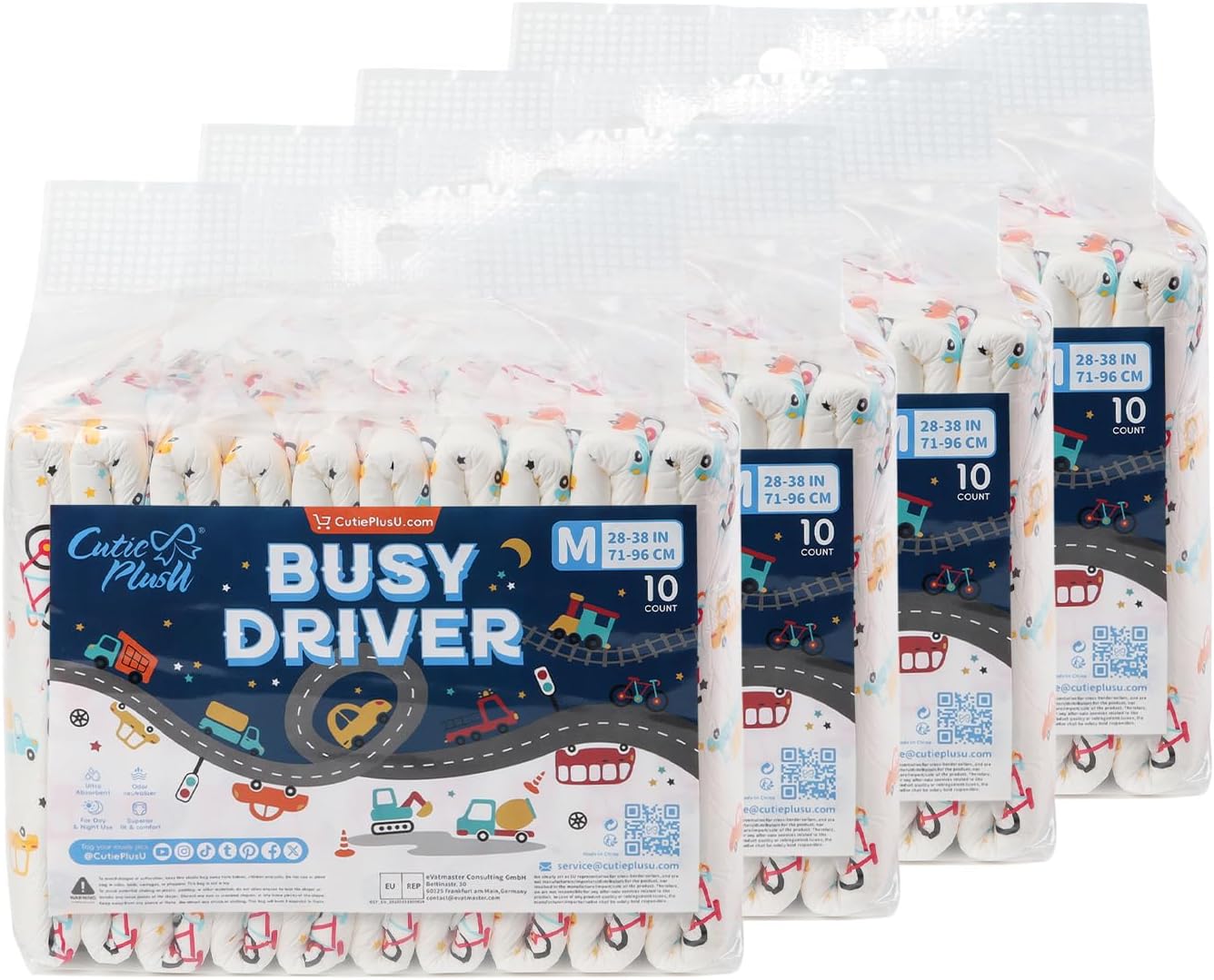 ケース販売】アクティ パッド併用テープ止めタイプ SS 34枚×3袋入 布