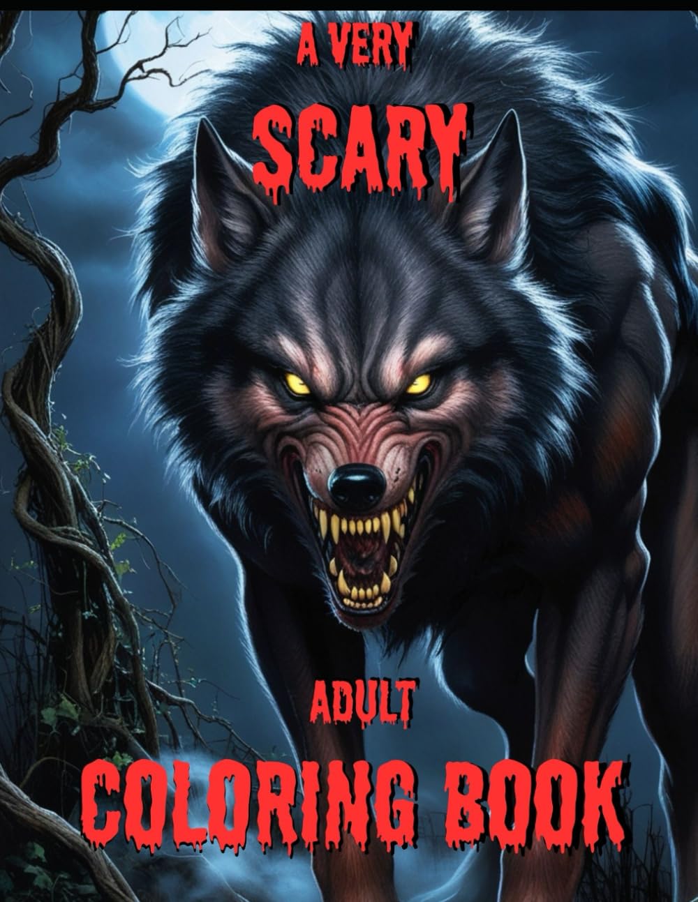 A Very Scary Adult Coloring Book: Celebrate Halloween with this relaxing and artistic Coloring Book for Teens and Adults (Holiday and Seasonal)