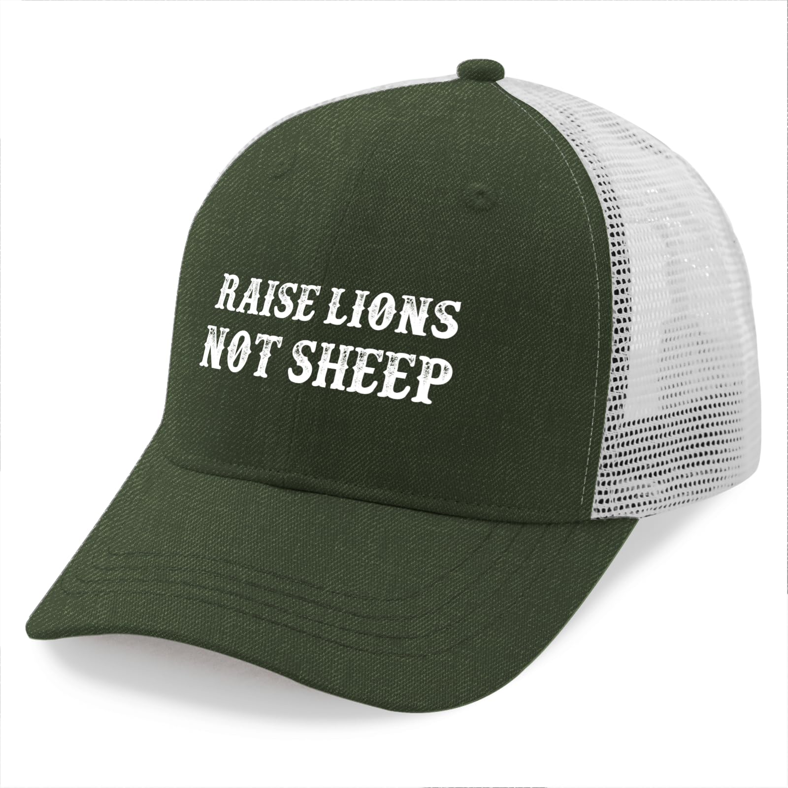 Raise Lions Not Sheep Golf Hat Cycling Cap for Men