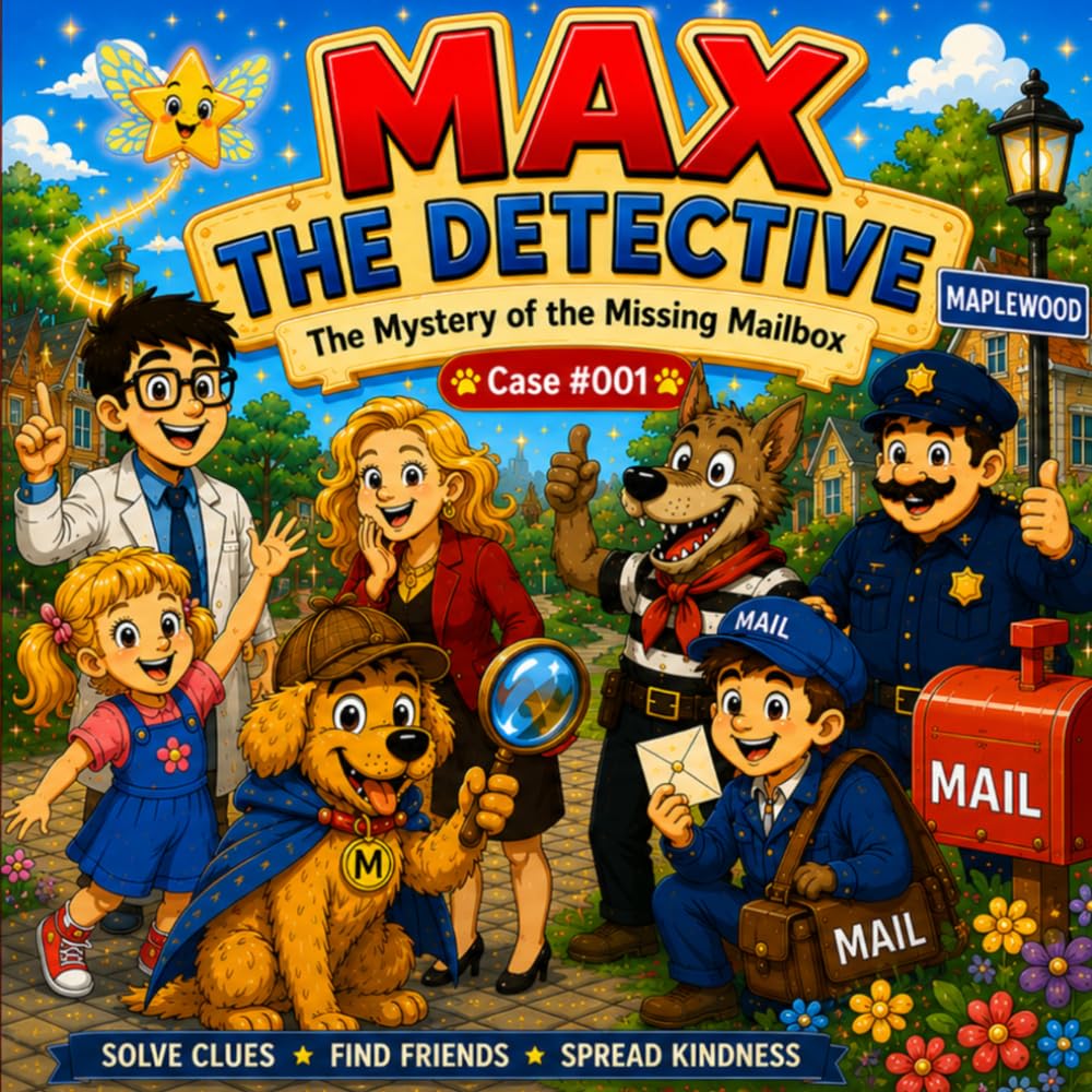 MAX THE DETECTIVE: The Mystery of the Missing Mailbox