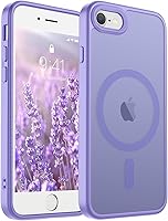 Vista 72 de SUPFINE - Funda magnética para iPhone 13 Pro Max (compatible con MagSafe), (protección contra caídas de grado militar de 10 pies), delgada, Negro