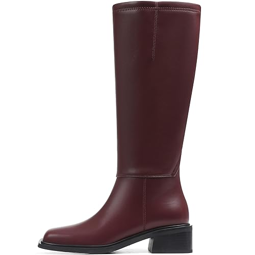 Lovee Cosee Knee High Boots for Women 2025 Low Heel