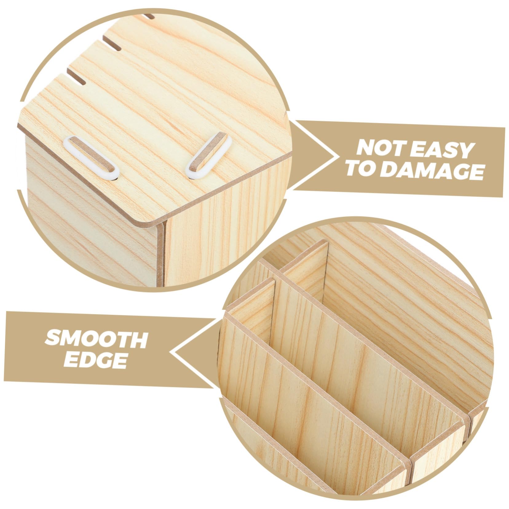 Caja de Almacenamiento Multifuncional de Madera Maple 45 Grid