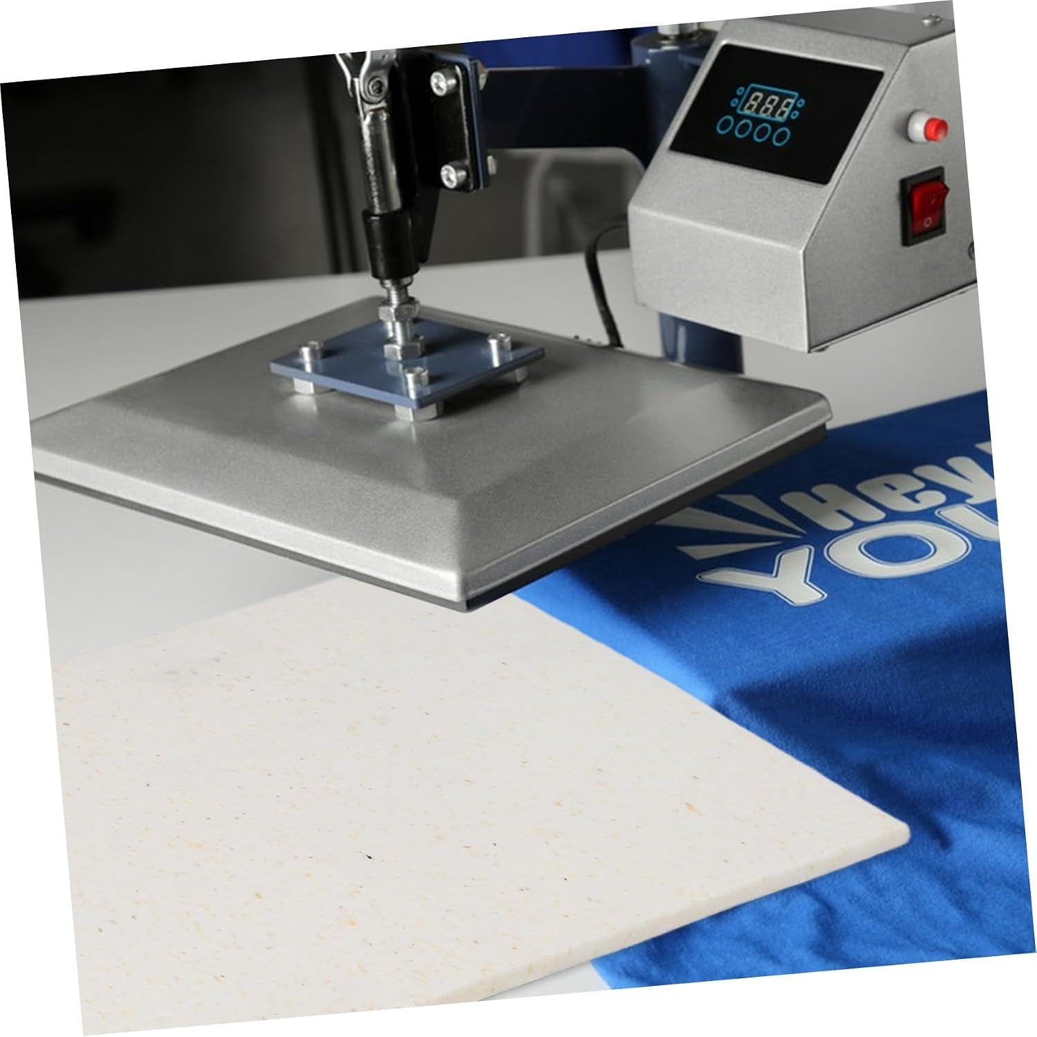 Generic Heat Transfer Sponge Pad Thermal Insulation Mat Protects Garments from Heat Damage Lightweight Cushion for Home Office Clothing Shops Versatile Use Durable Design