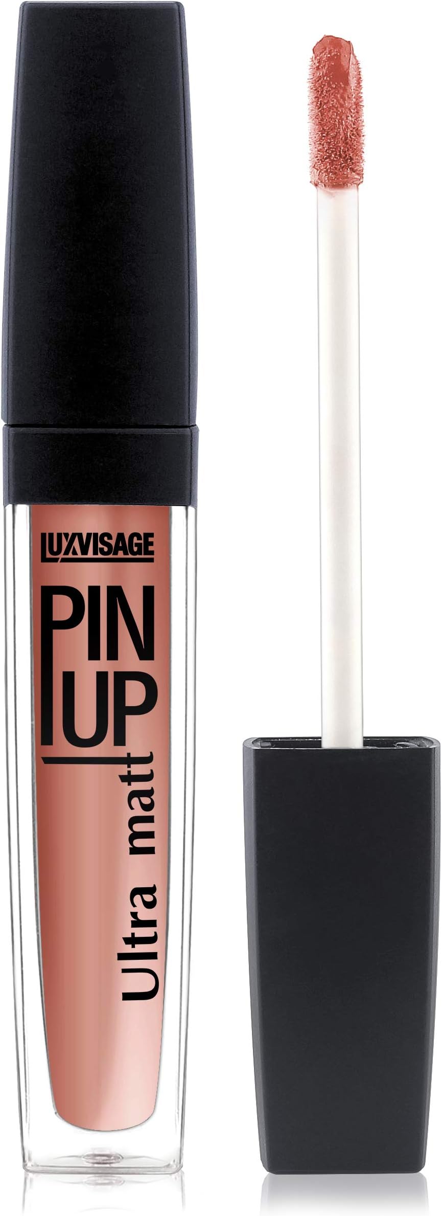 Luxvisage Ultra Matte Long-Lasting Liquid Lipstick Pin Up with Vitamin E (Shade 24, Caramel Kiss)