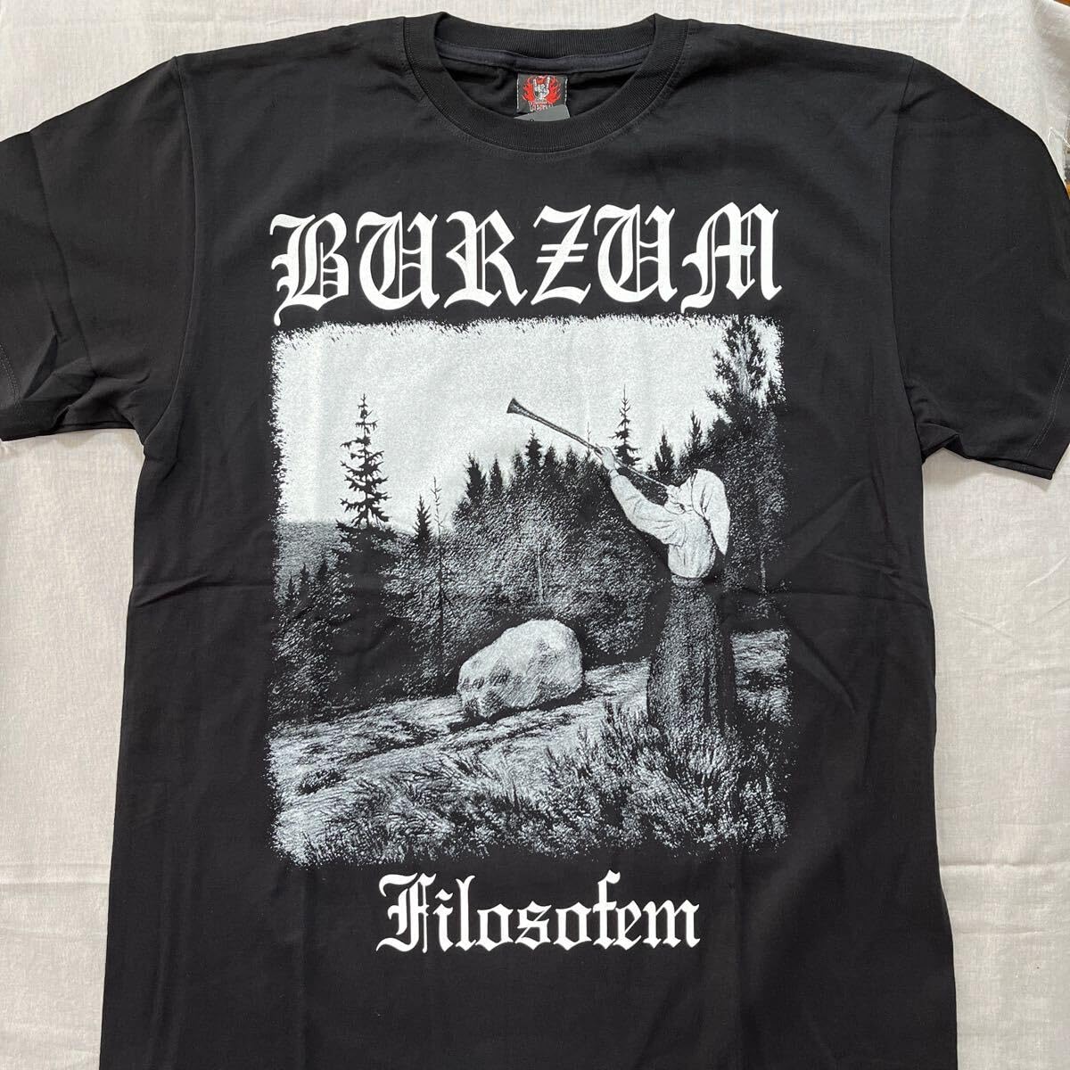 Amazon.co.jp: バンドTシャツ バーズム BURZUM FILOSOFEM L : おもちゃ