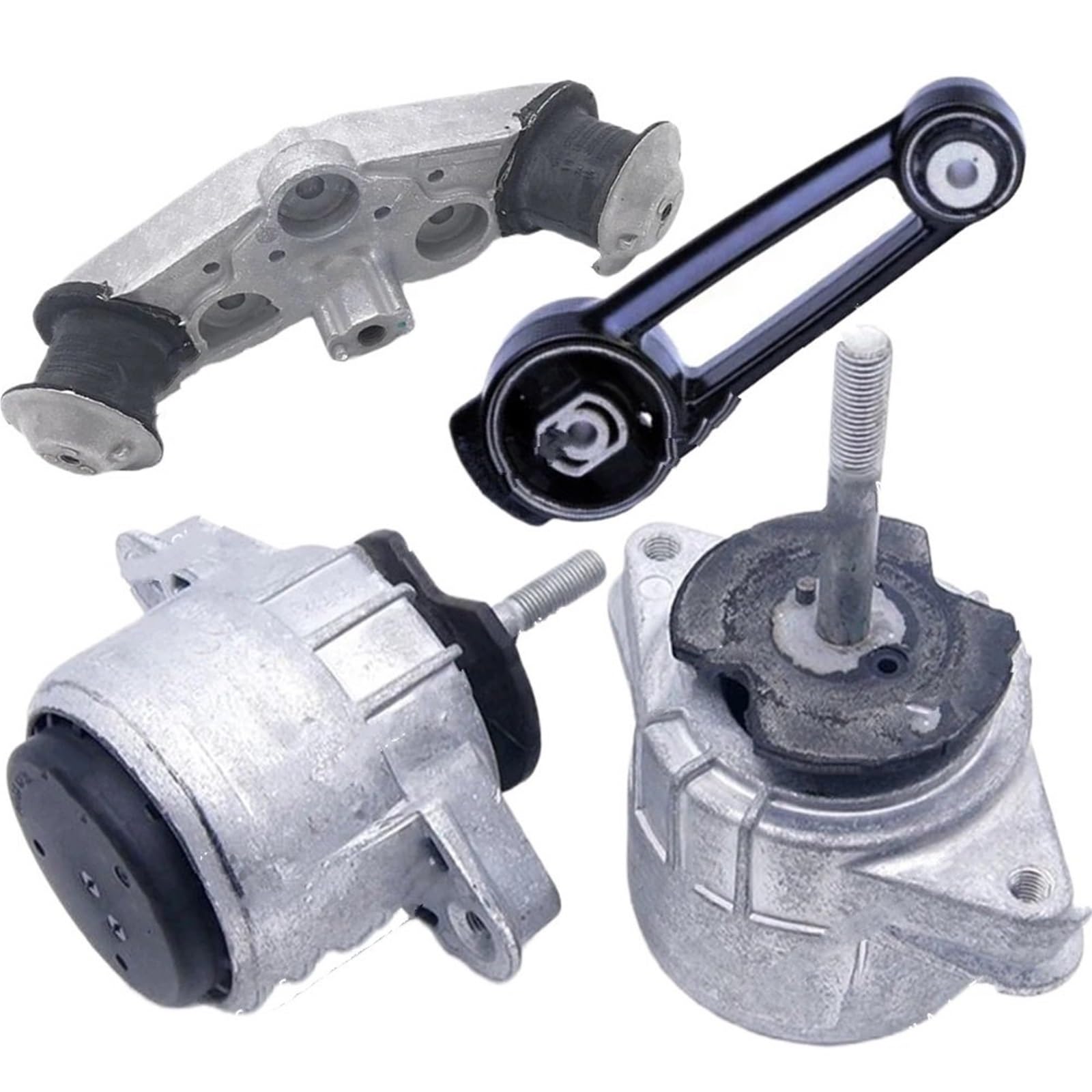 Front Right Engine Mount FIt for Panamera 3.0L 3.6L 94837505712 94837505812 97037511801 955375101134pcs Engine Motor Mount Gearbo Support Mount
