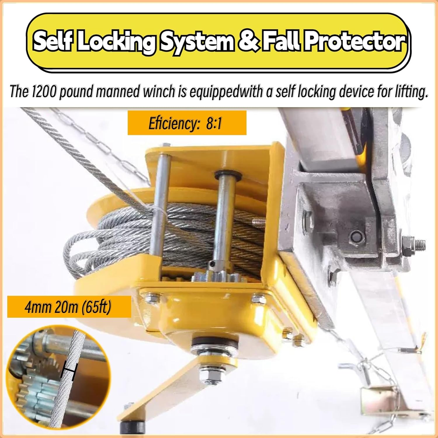 Adjustable Confined Space Rescue Kit Confined Space Entry Tripod Kit with 1200 1800 2600 LBS Winch, Fall Protection & Safety Self-Locking Device, Aluminum Rescue Tripod for Well, Sewer, Pi