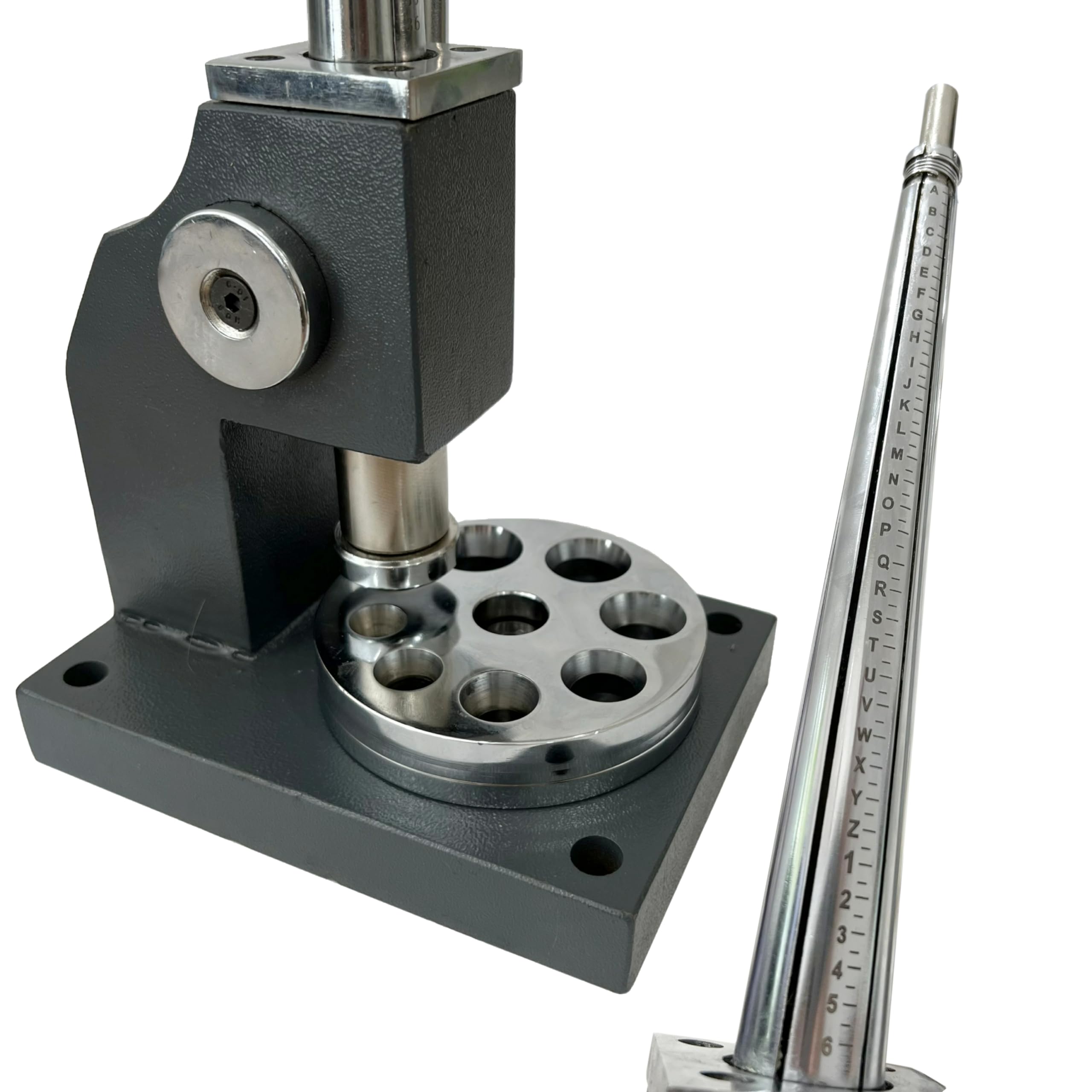 Jewellers Tools UK A-Z+6 - Herramienta para Reductor de Anillos (Metal, Mandril y vástago)