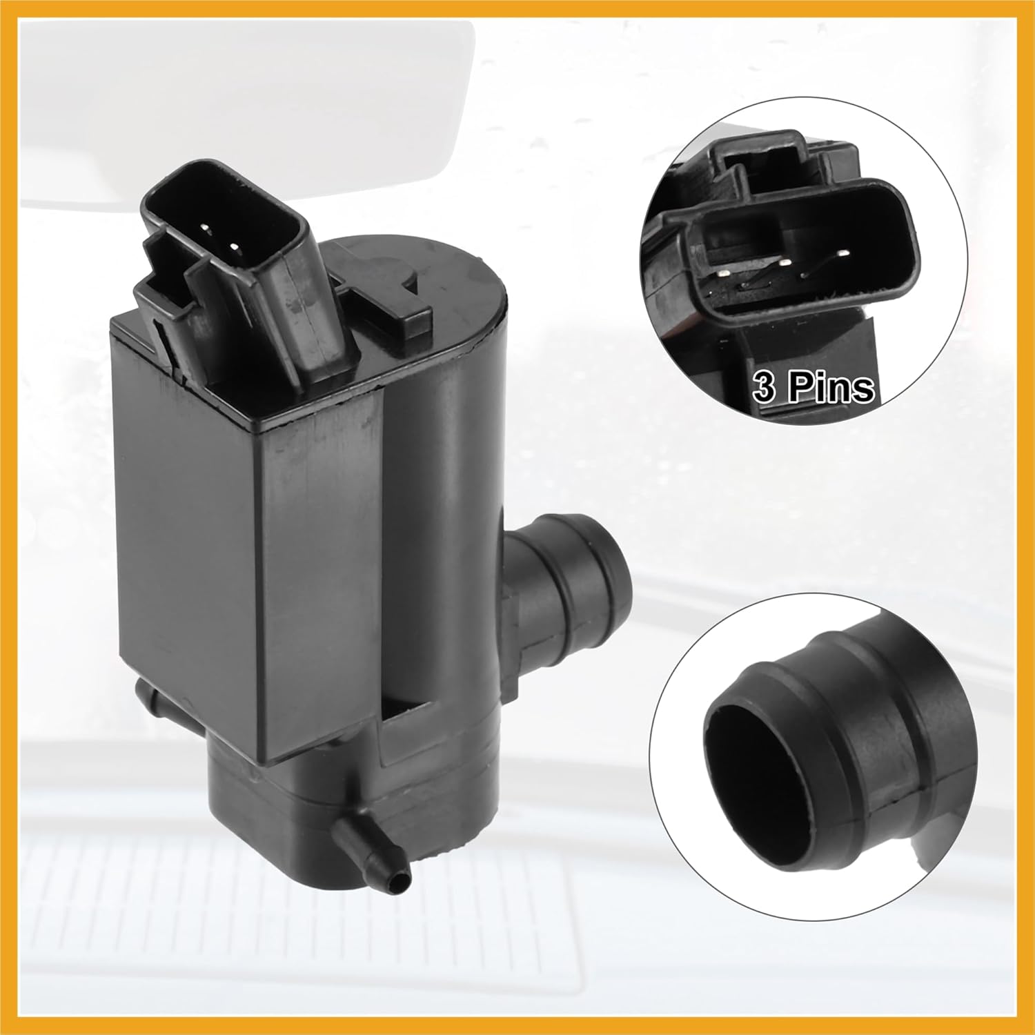 Car Windshield Washer Pump for Windscreen Washing System 85330-10290 for Toyota for Yaris 2000-2005 Replacement