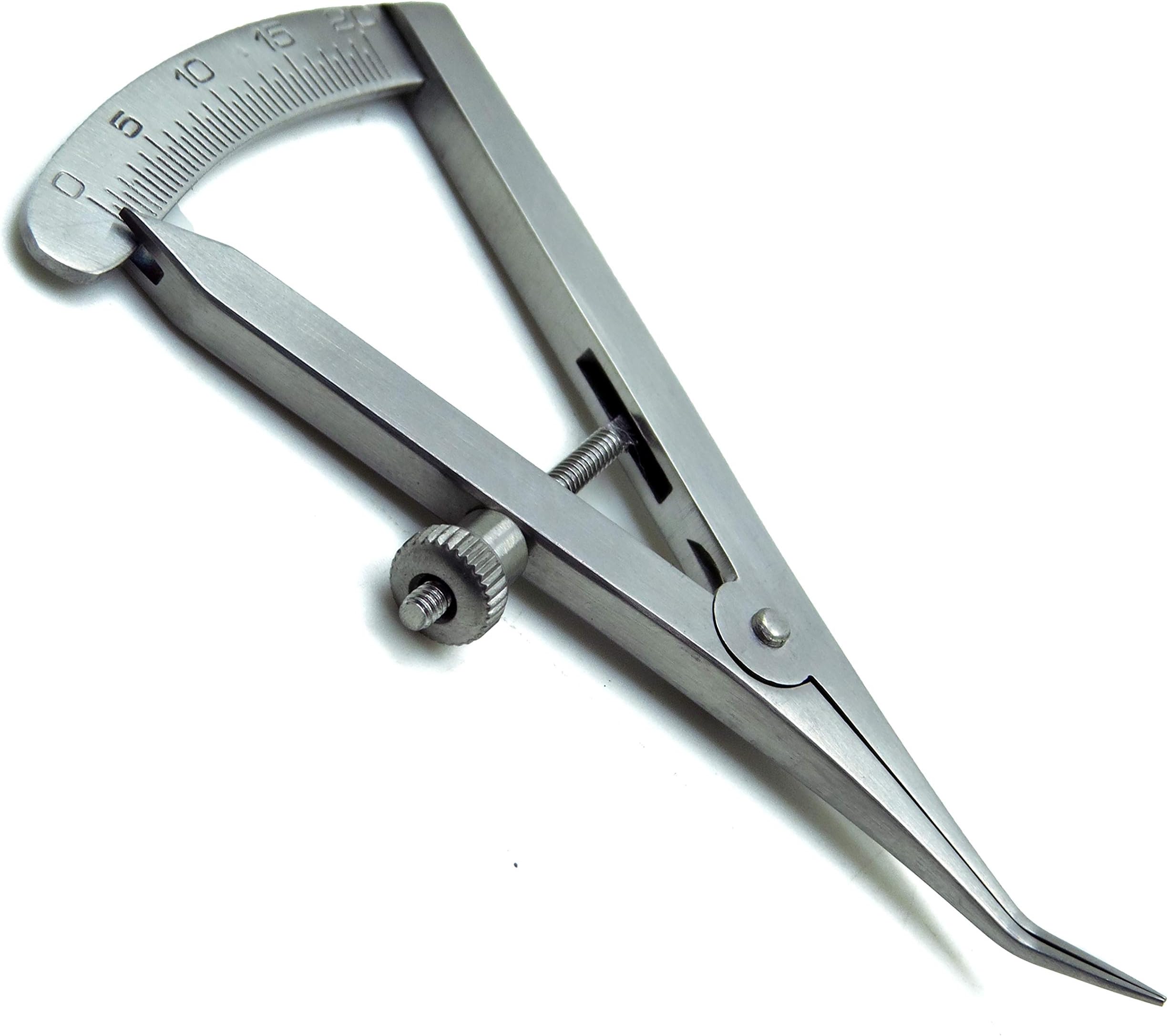 Dental Castroviejo Caliper 0 to 20 mm Angled 3.25" Surgical Premium Instruments