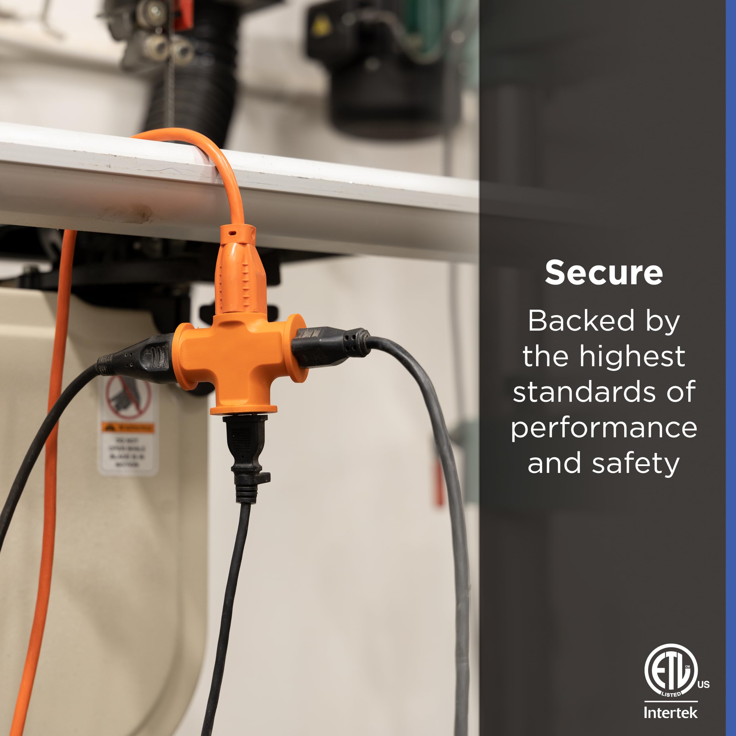 GE 3 Outlet Adapter - Expand Your Power! -4