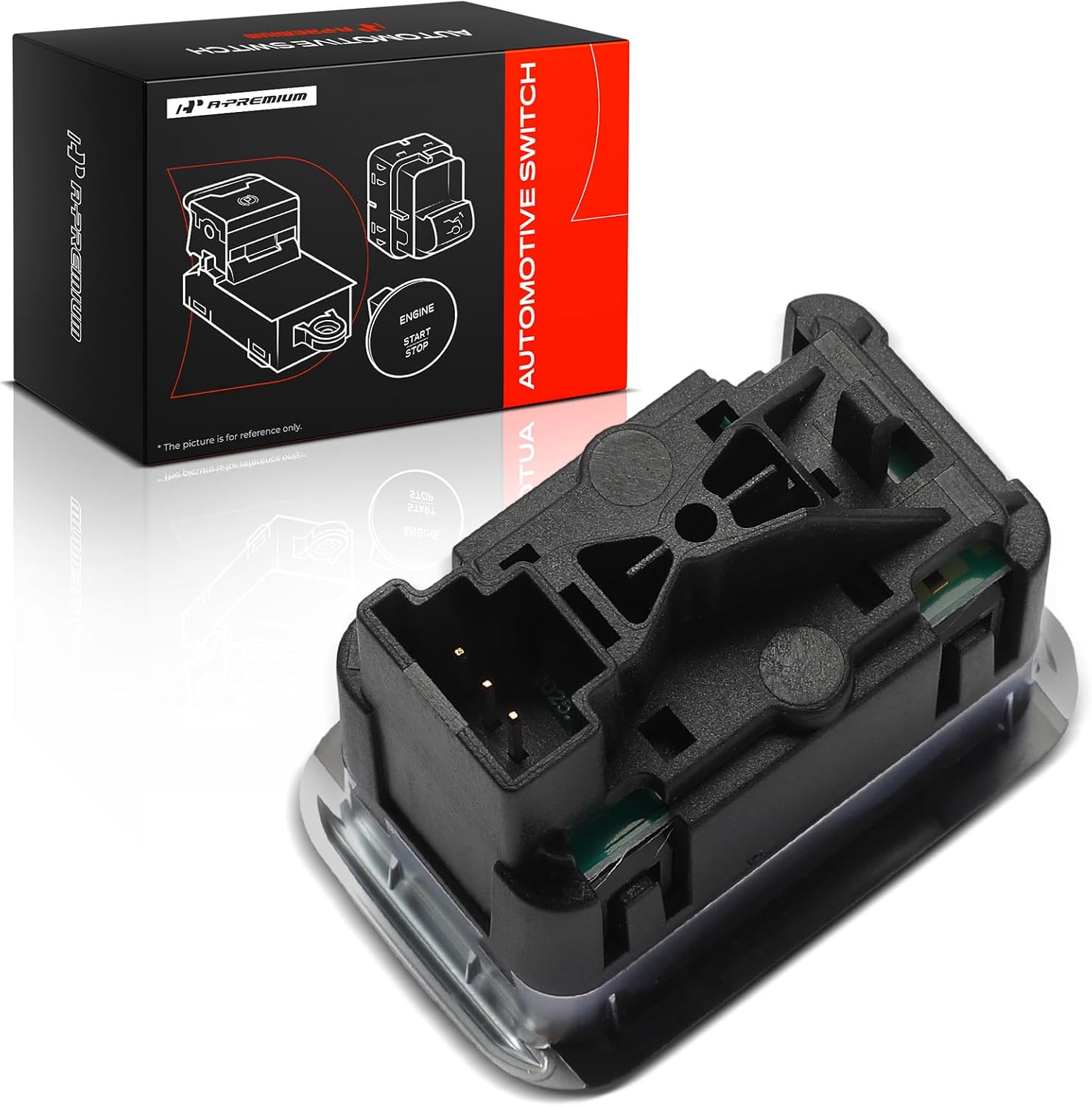 A-Premium Decklid Release Switch Fit for Mercedes-Benz E-Class 2009-2016, 3 Pin