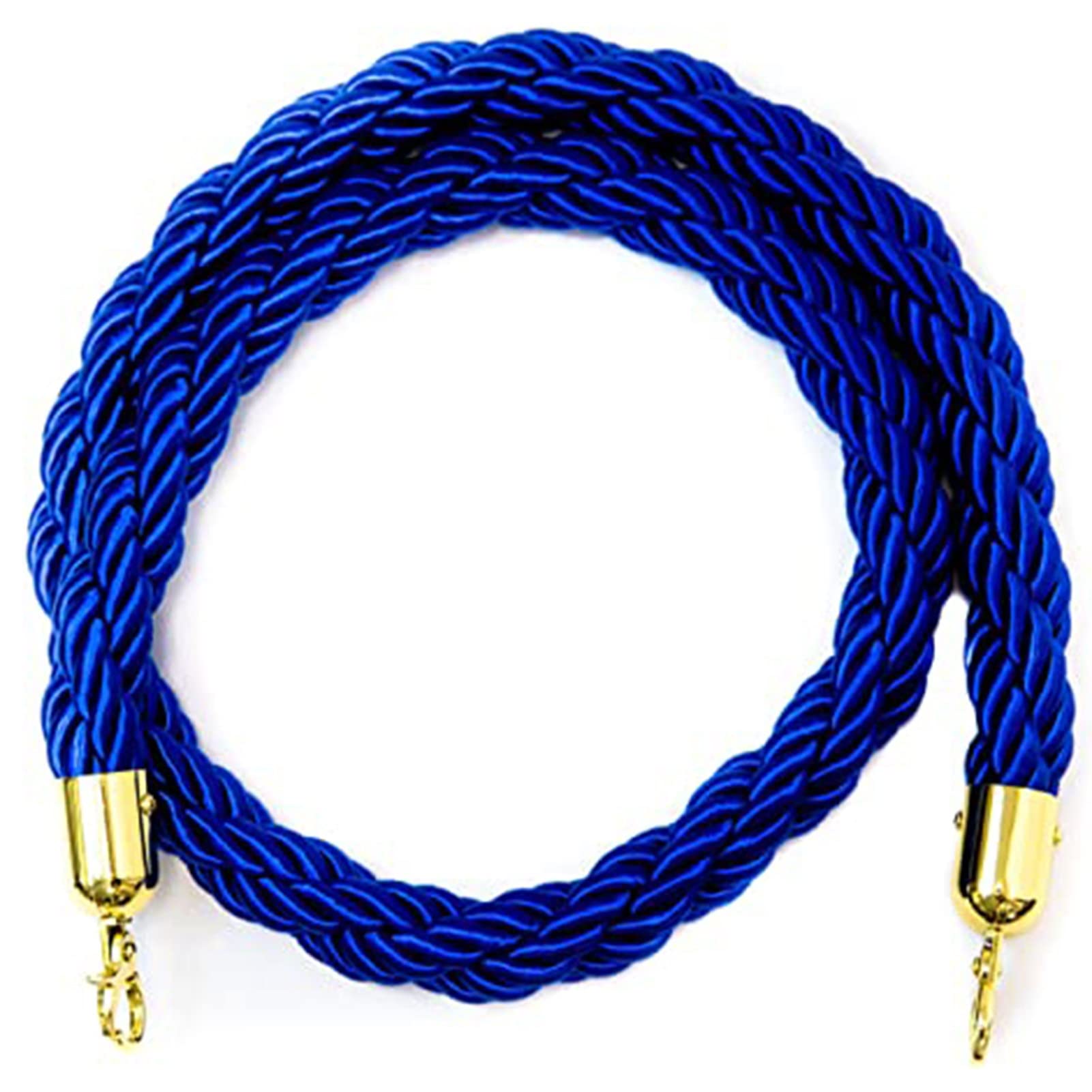 Corde de guidage en chanvre de 1,2m avec crochet en D pour gestion de file