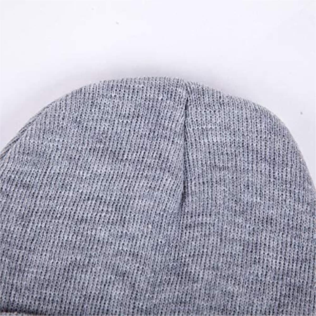 Gorro de Lana de Invierno para Mujer, Tejido Suave y cálido, con puños de Calavera, Hecho a Mano (Talla única)