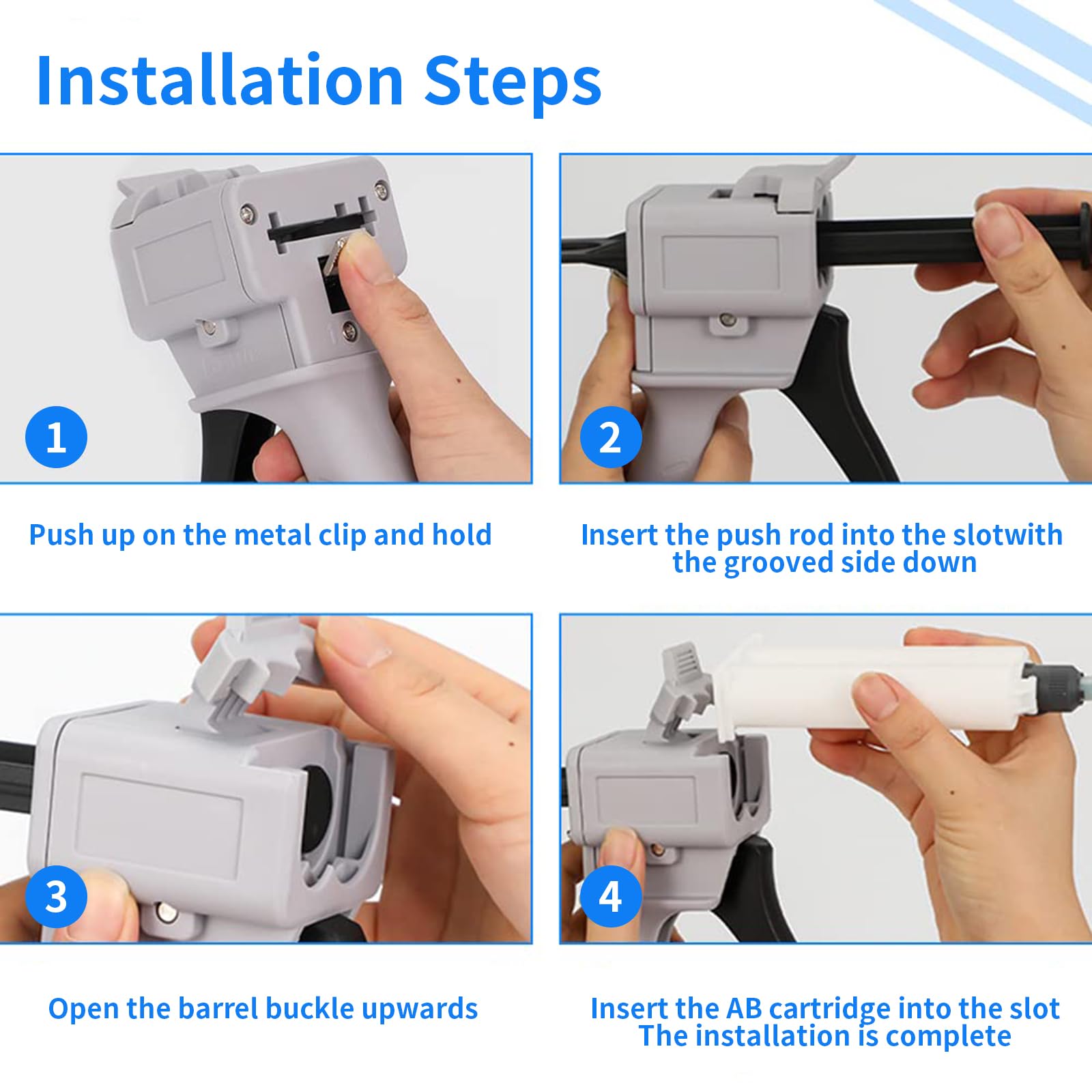 1:1 Epoxy Glue Gun - 50ml Dispensing Gun -4 1:1 Epoxy Glue Gun - 50ml Dispensing Gun -4