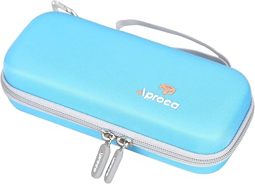 Vista 8 de Aproca Funda rígida azul para calculadora científica Texas Instruments TI-30XS MultiView y accesorios (solo estuche)