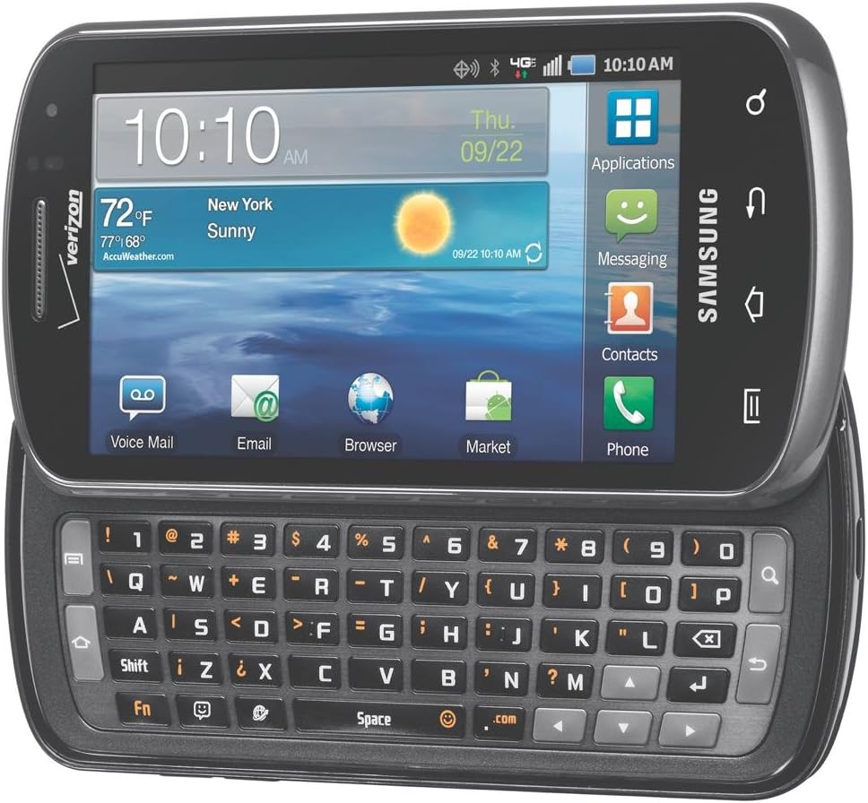 Samsung Stratosphere I405 4G LTE Verizon CDMA Android Slider Cell Phone - Black