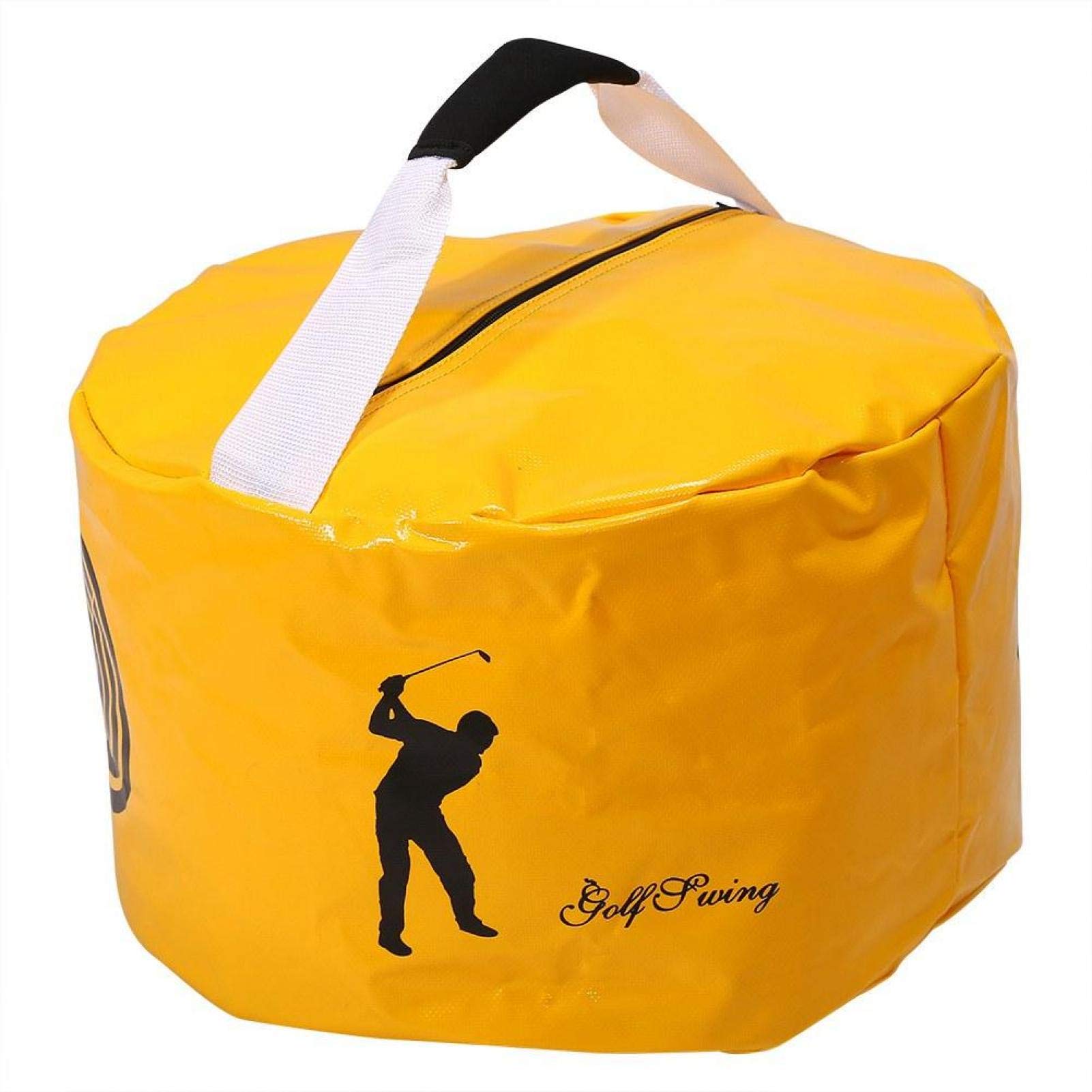 DAUERHAFT Borsa da Allenamento Swing, con Morbida Peluche, sicura e affidabile, Liscia e ad Alto Impatto, Borsa da Golf ad Alta densità, per praticare Lo Swing del Golf.