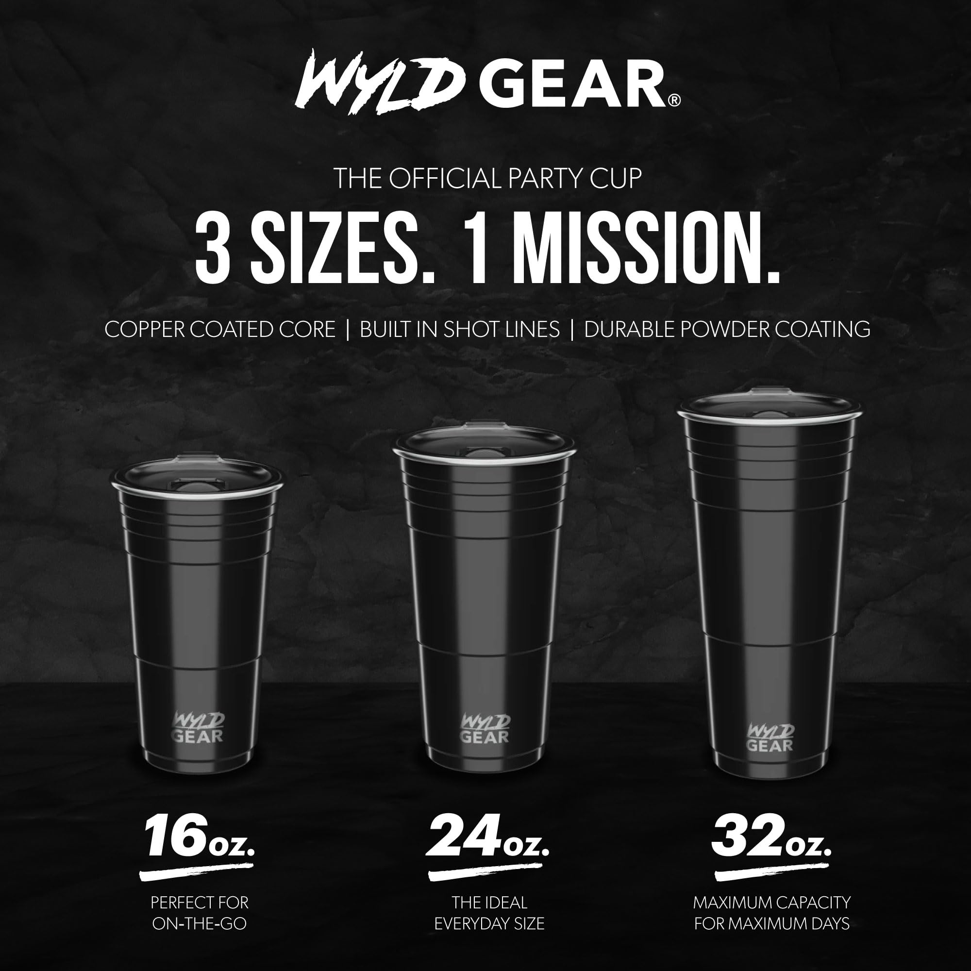 Wyld Gear Tasse en acier inoxydable