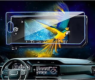 for 2024 Sierra Screen Protector 13.4Inch 2022-2024 GMC Sierra 1500 2024 Sierra 2500/3500HD Anti-Scratch Tempered Glass Protective Film 2024 GMC Sierra 1500 Accessories