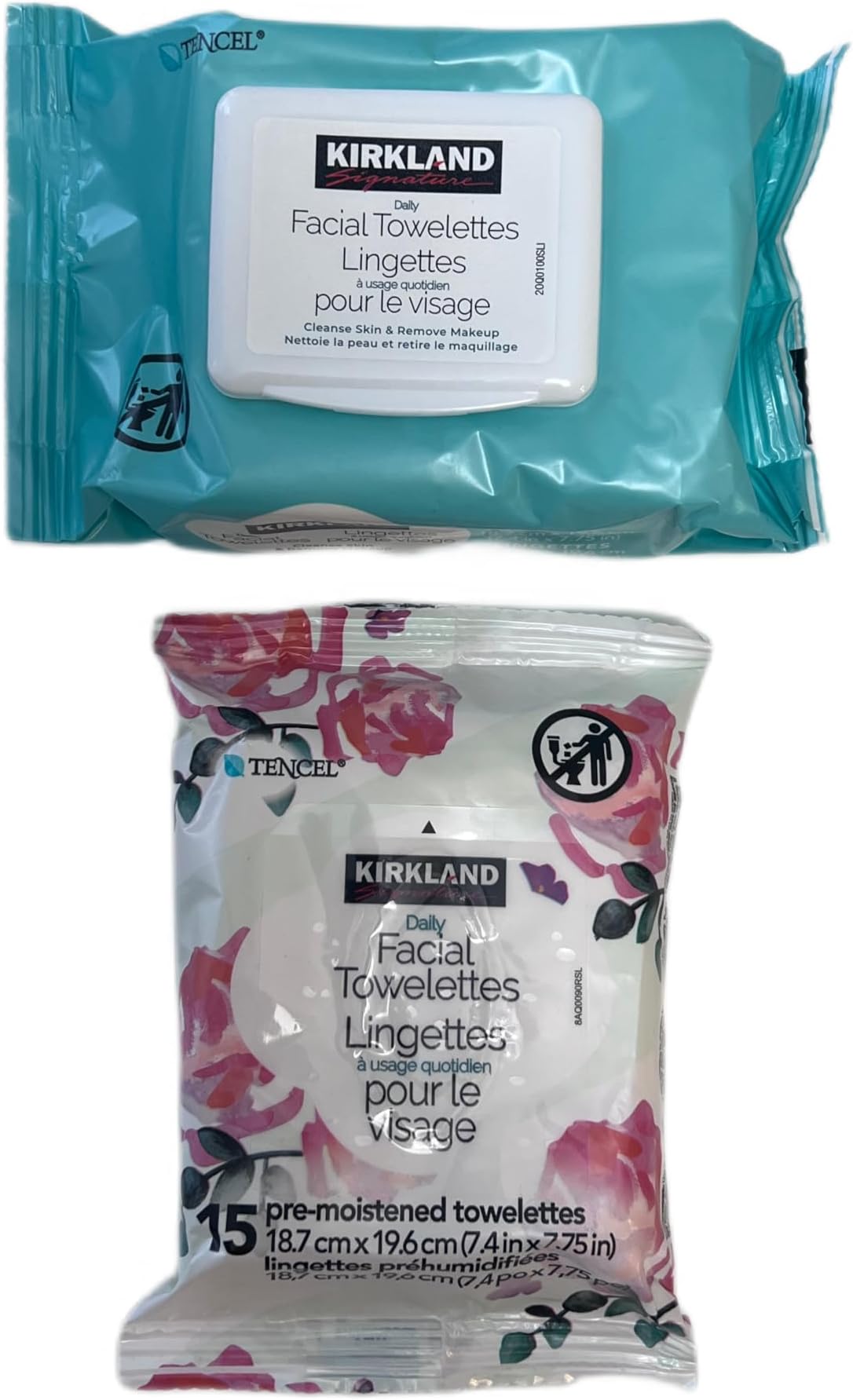 Kirkland Signature Daily Facial Towelettes (2) Beauty
