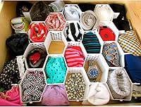 Vista 5 de Evelots - Organizador de cajones de cinta para bufandas, ropa