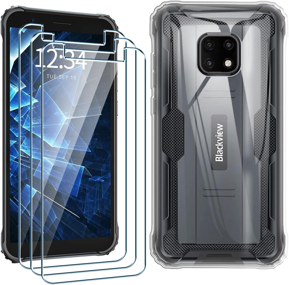 atFoliX Verre film protecteur pour Blackview Tab 50 Kids 9H Hybride-Verre