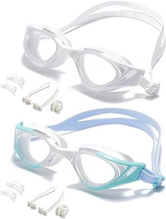 Swim Goggles, Super Clear View,Goggles Swimming Adult, Suitable for All Kinds of Swimming Programs