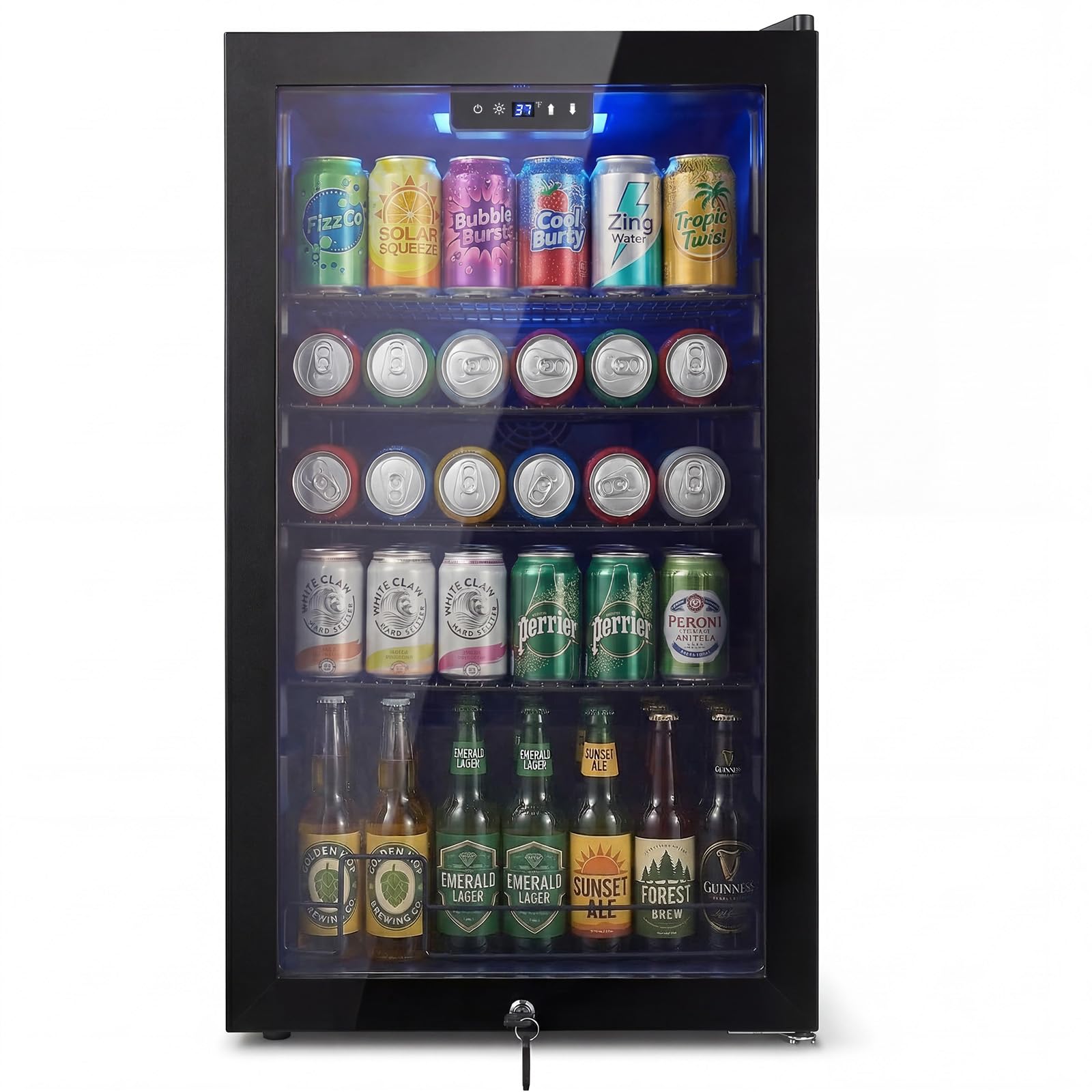 Velieta KMYL20-FBM 3.4 cu ft Beverage Cooler Black