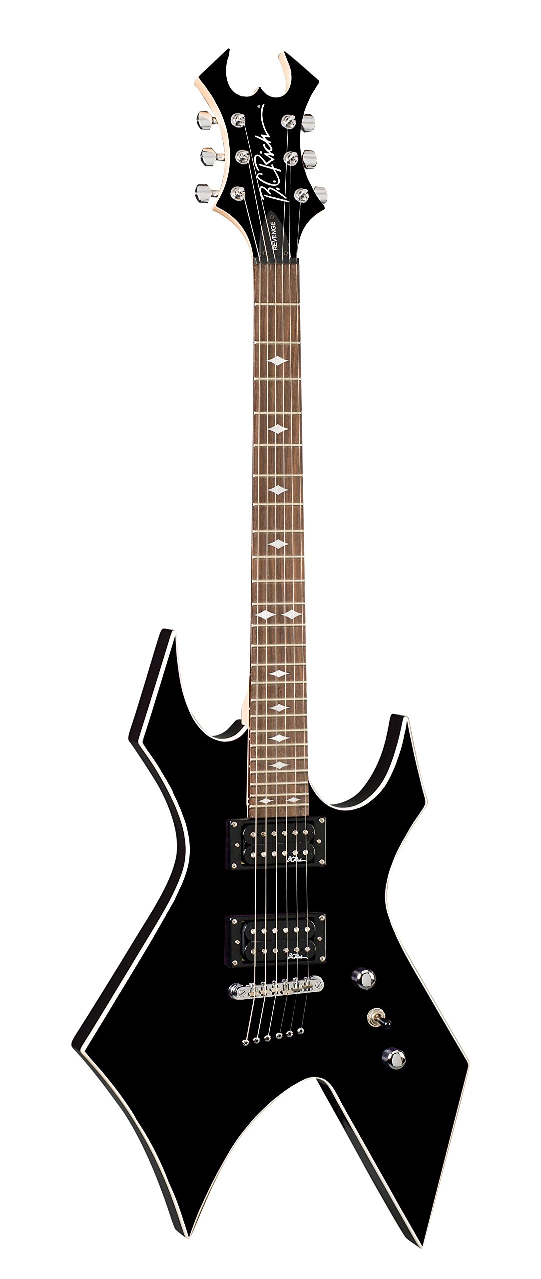 B.C. Rich Warlock Revenge Electric Guitar, Onyx : Amazon.com.au 