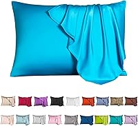 Vista 9 de Funda de almohada de seda de morera para cabello y piel, funda de almohada de seda de morera de tamaño king refrescante con cremallera oculta