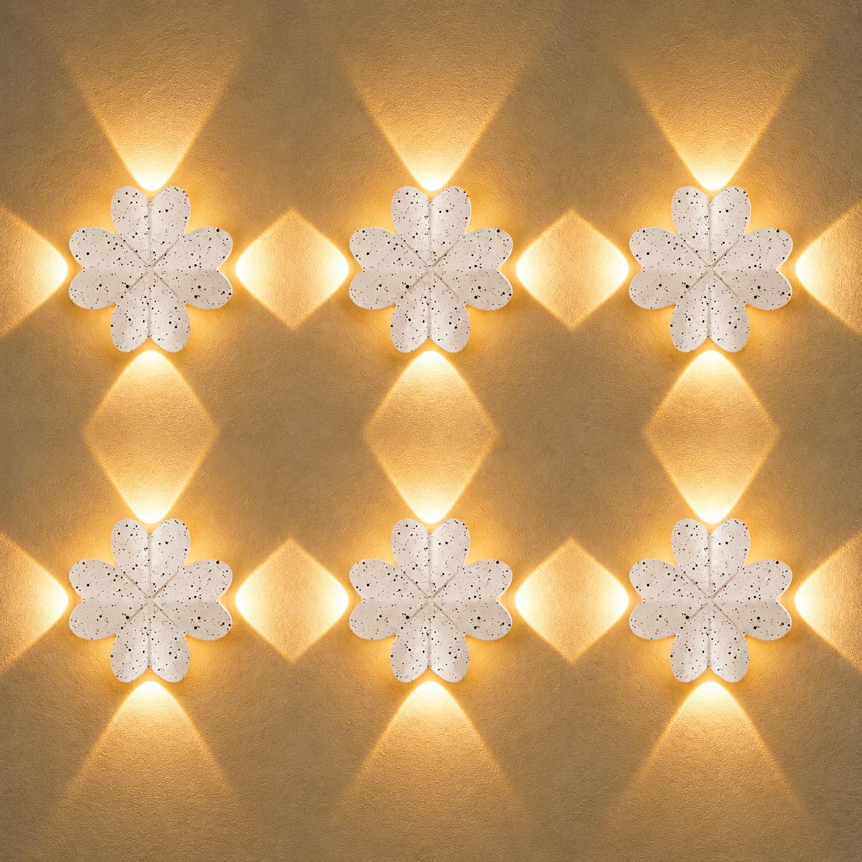 Gesto 8W Waterproof Led Wall Light for Home Decoration – Up Down 4-Way LED Wall Lamp | IP65 Outdoor Fancy Wall Lights fo