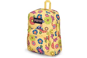 JanSport Cross Town Backpack: Artsy Canvas Expression